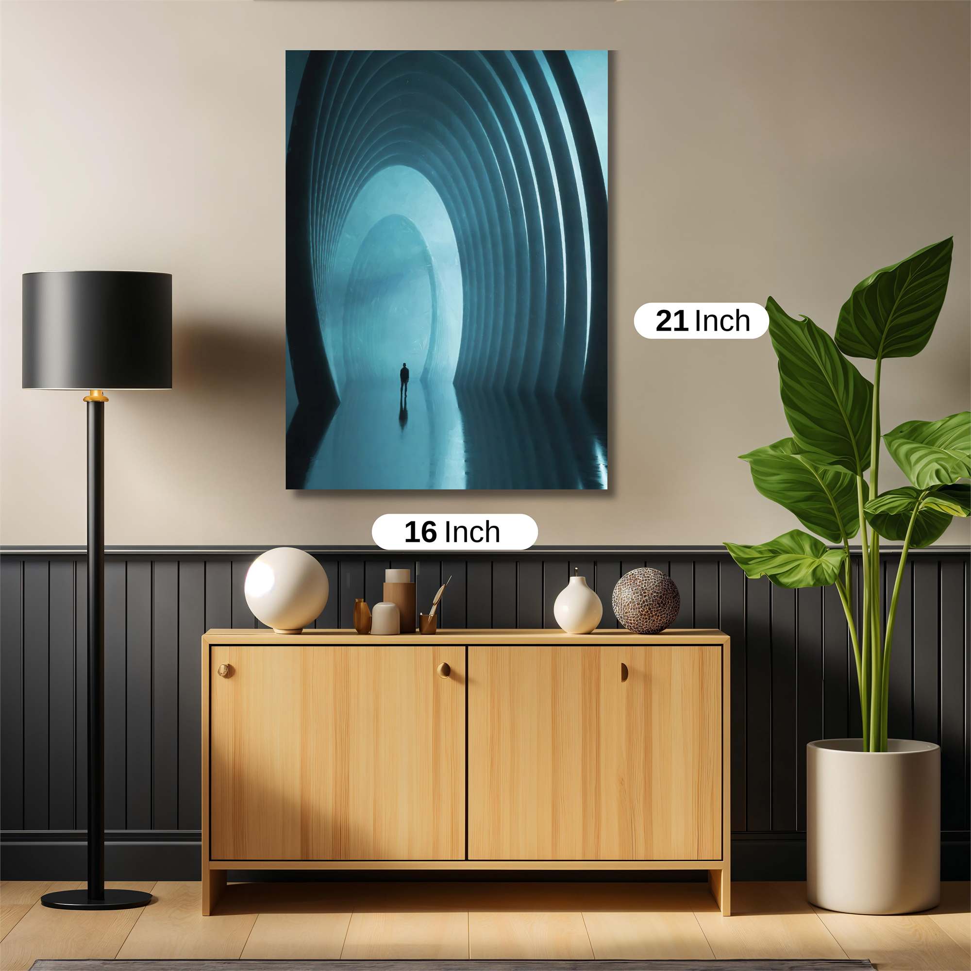 Echoing Passage Safe Wall Magnetic / M