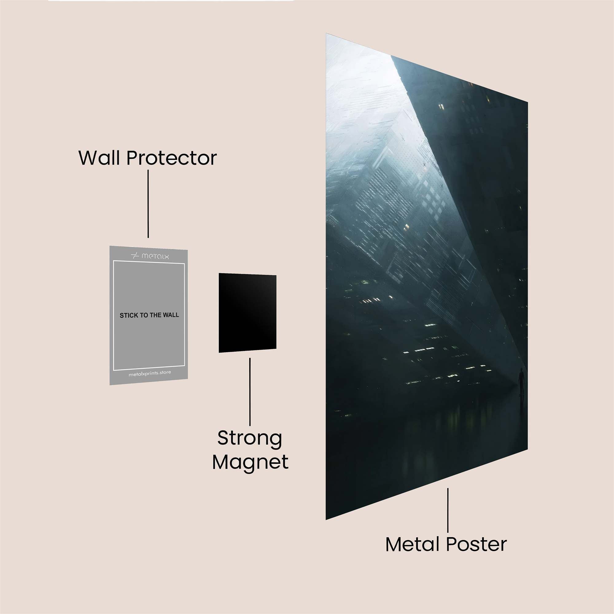 Monolithic Awe Safe Wall Magnetic / M