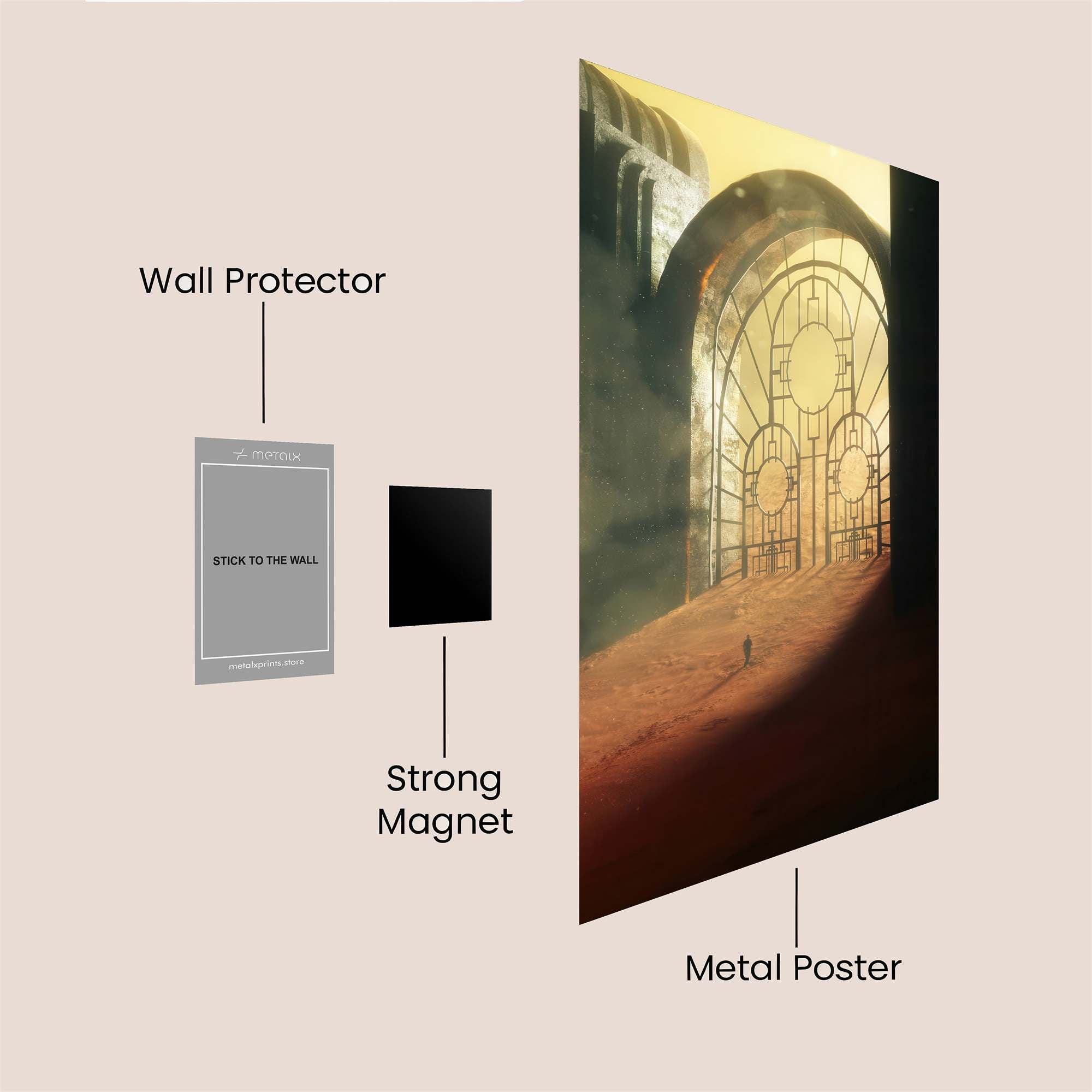 Portal Reverie Safe Wall Magnetic / M