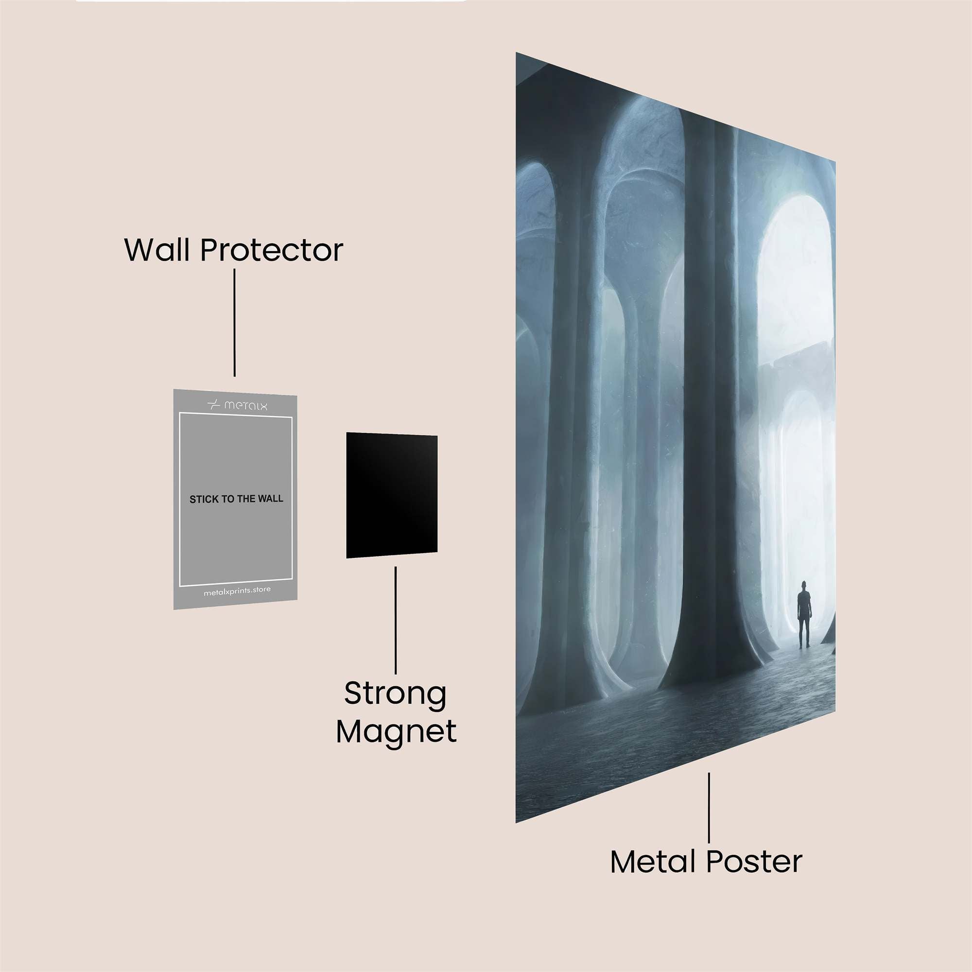 Ethereal Passage Safe Wall Magnetic / M
