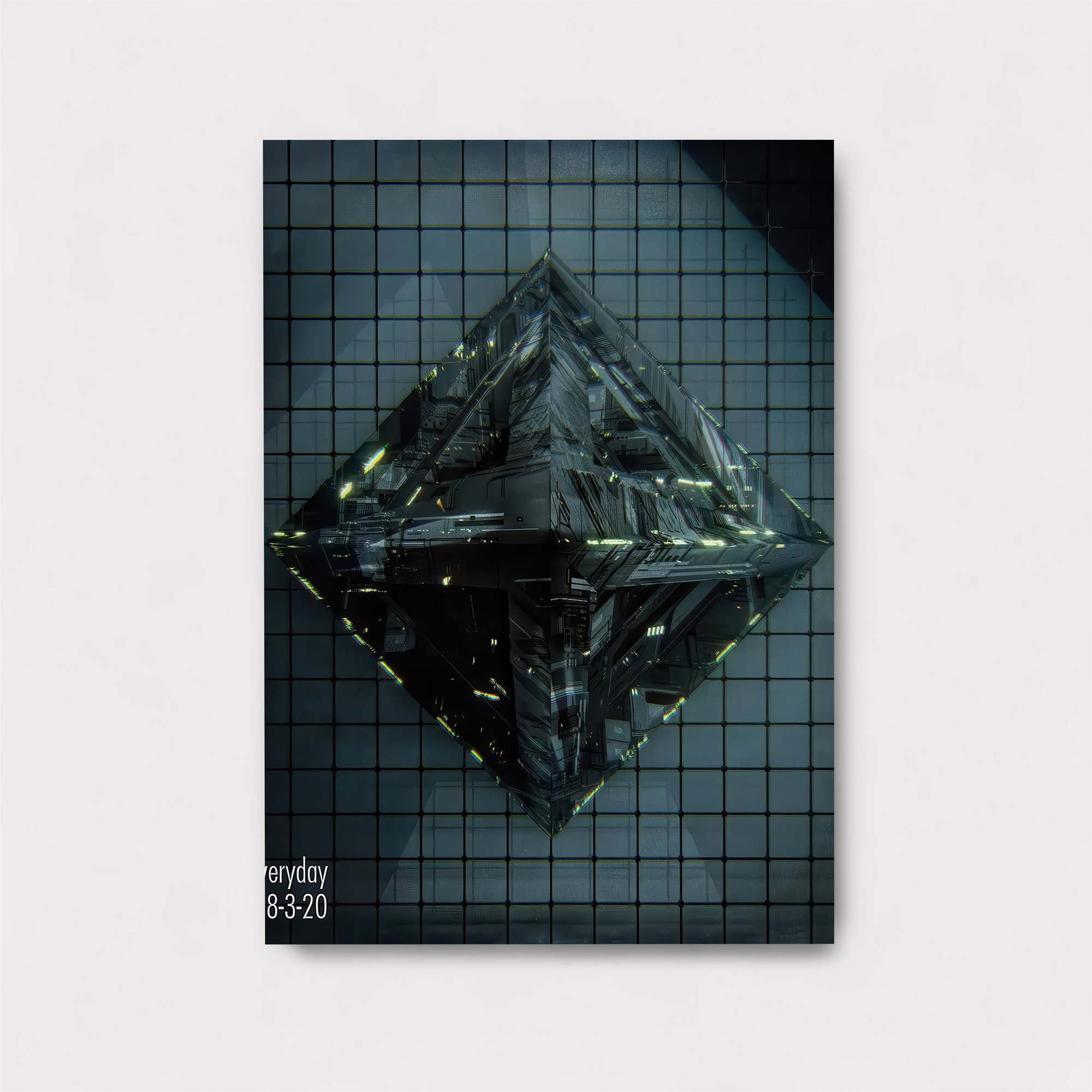 Geometric Reflection Safe Wall Magnetic / M