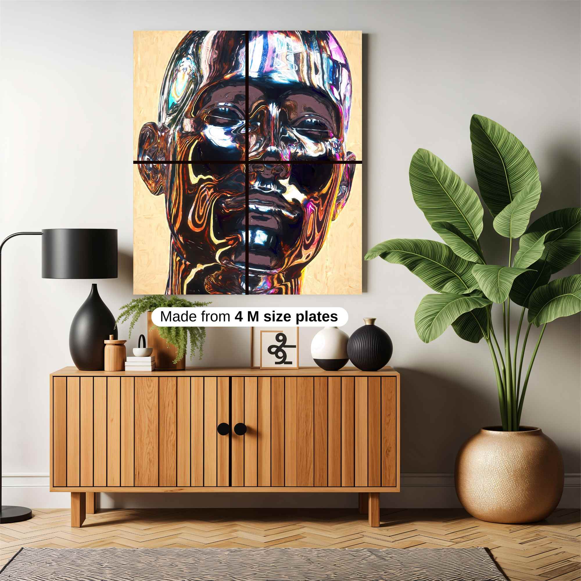 Reflective Euphoria Safe Wall Magnetic / M