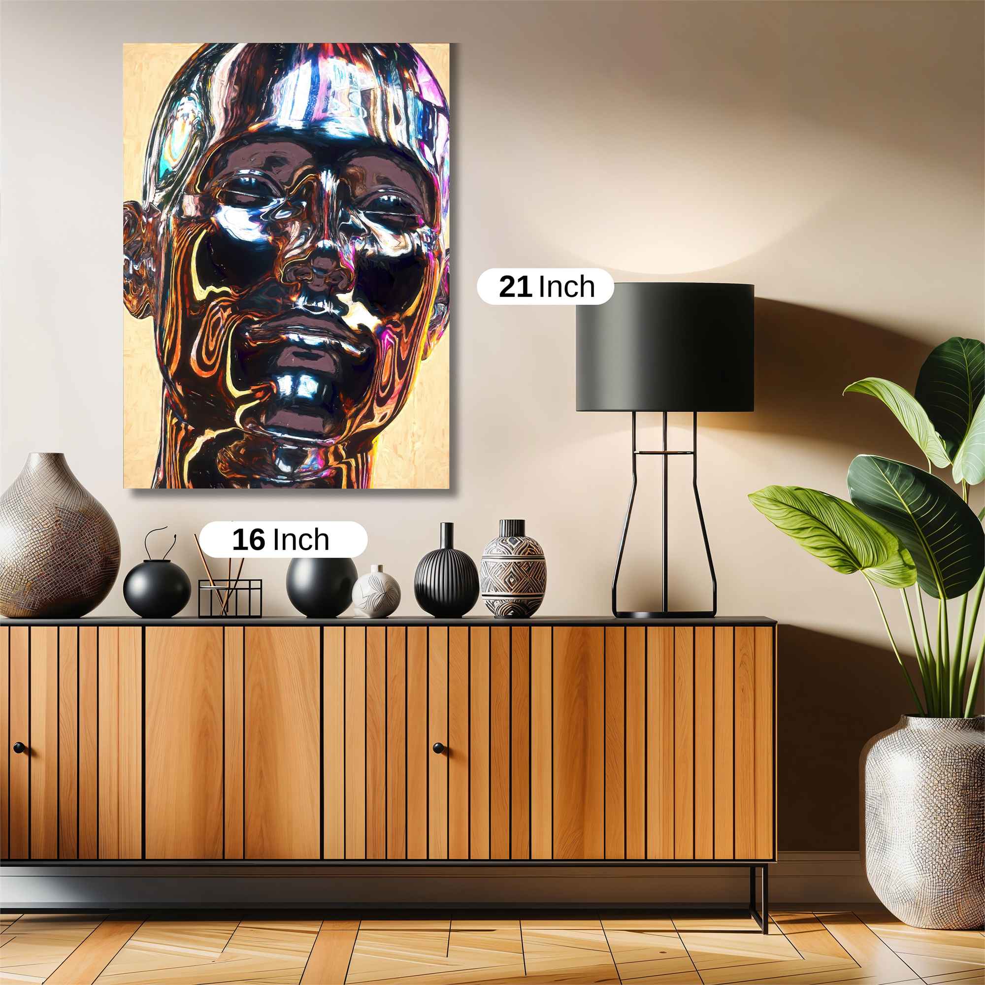 Reflective Euphoria Safe Wall Magnetic / M