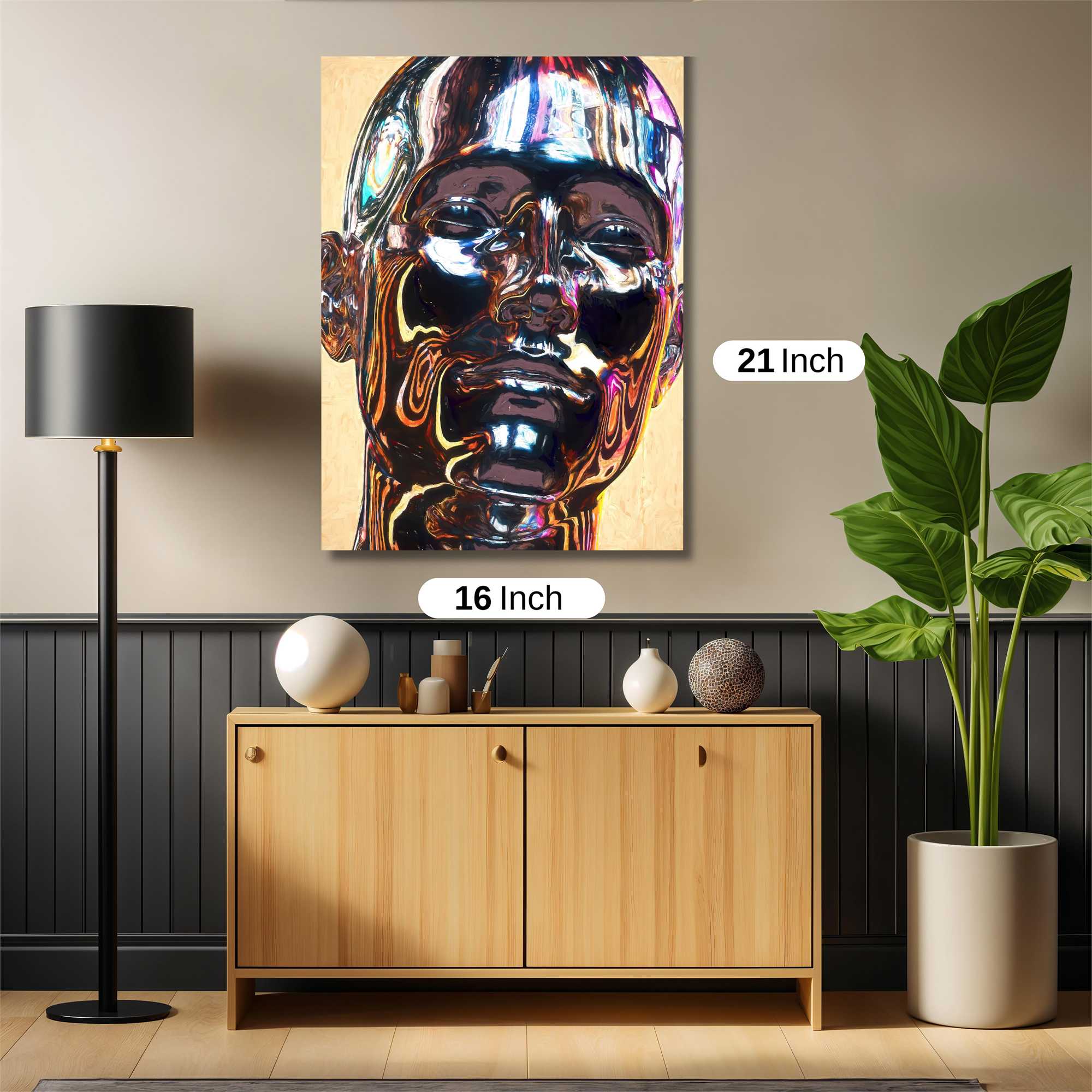 Reflective Euphoria Safe Wall Magnetic / M