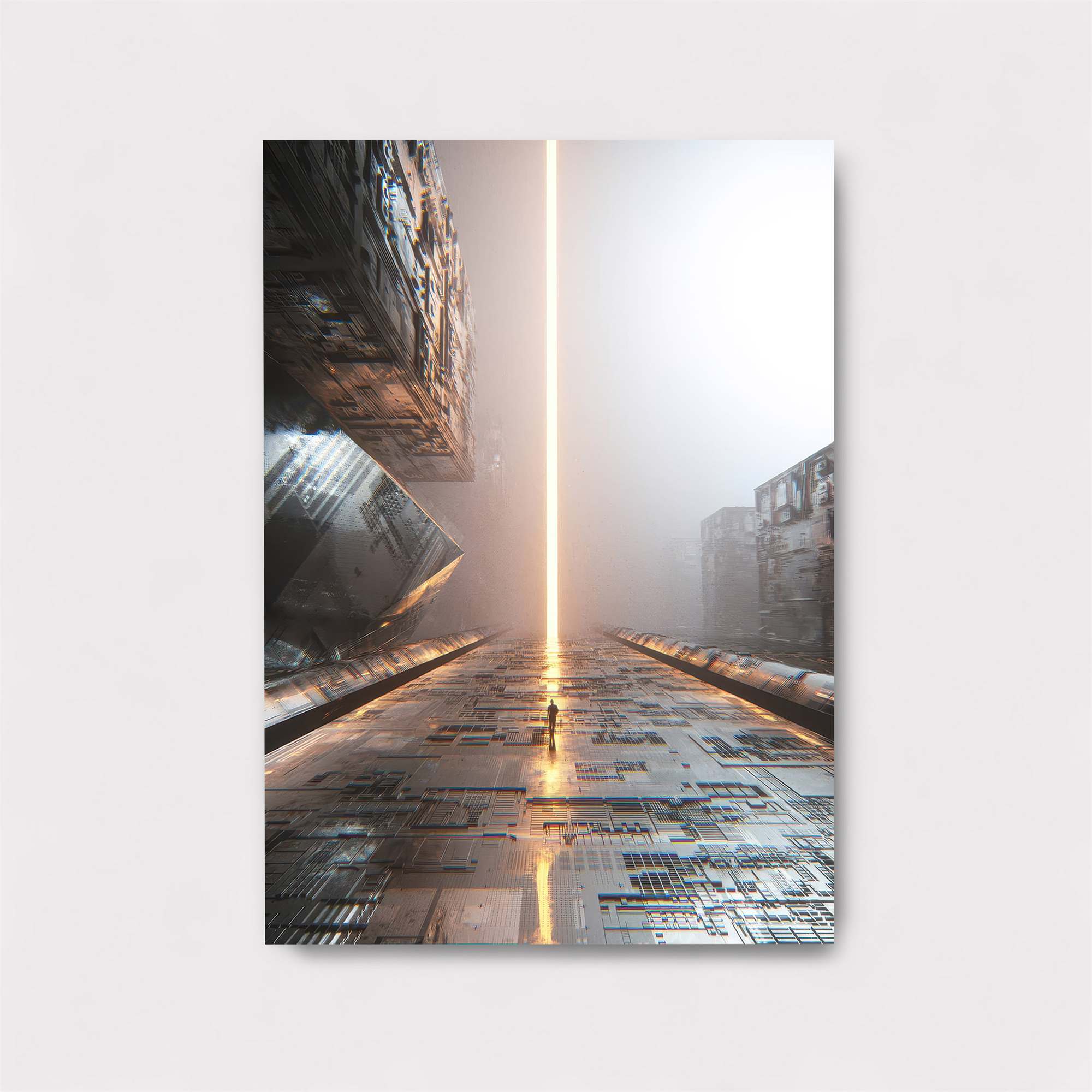 Futuristic Ascent Safe Wall Magnetic / M