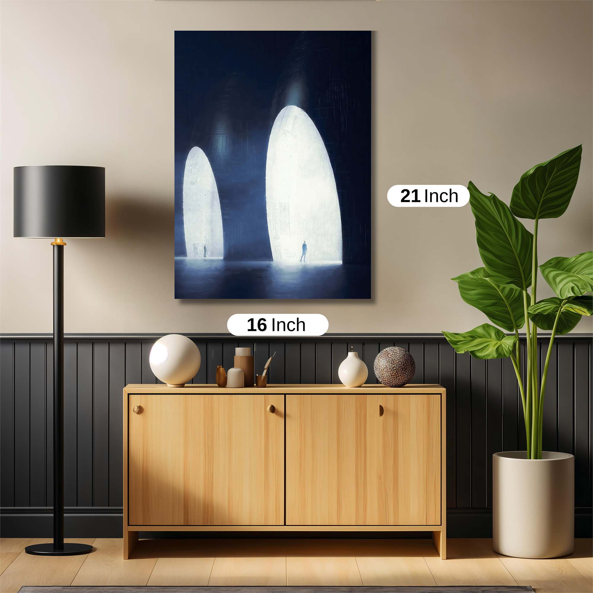 Portal Luminance Safe Wall Magnetic / M