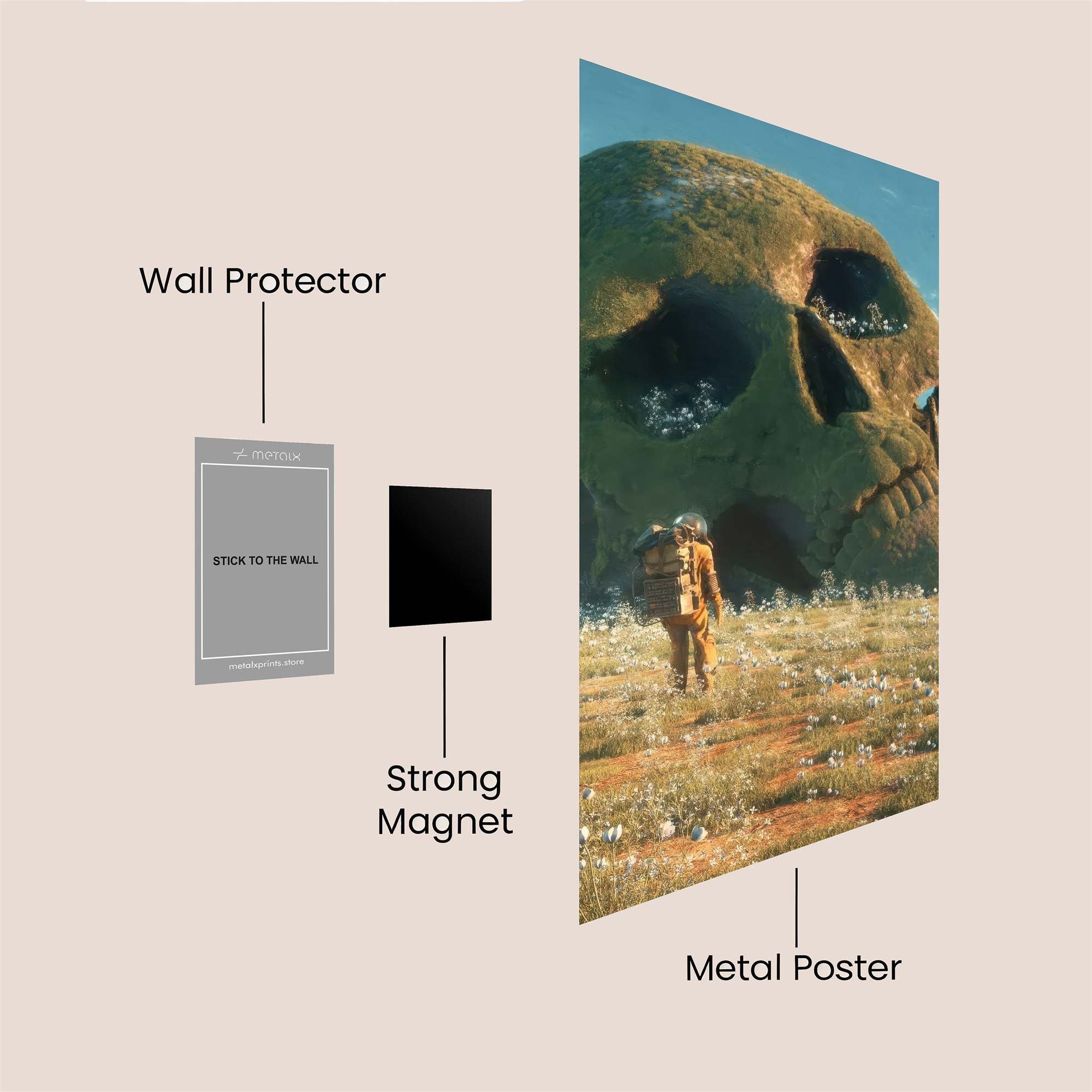 Giant's Reverie Safe Wall Magnetic / M