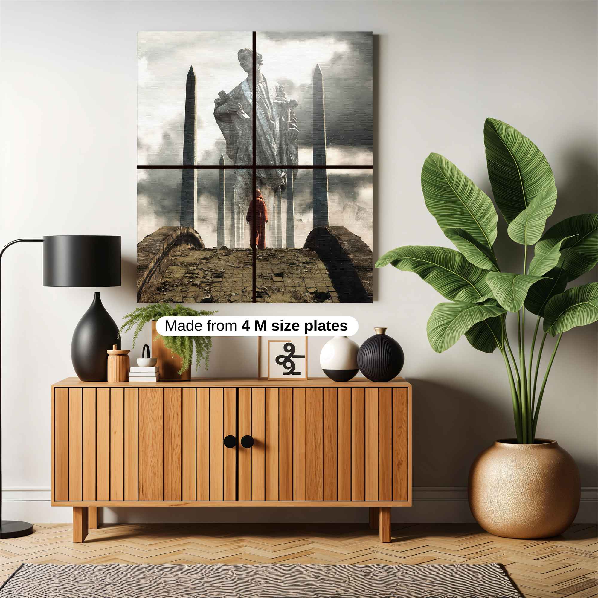 Colossal Contemplation Safe Wall Magnetic / M