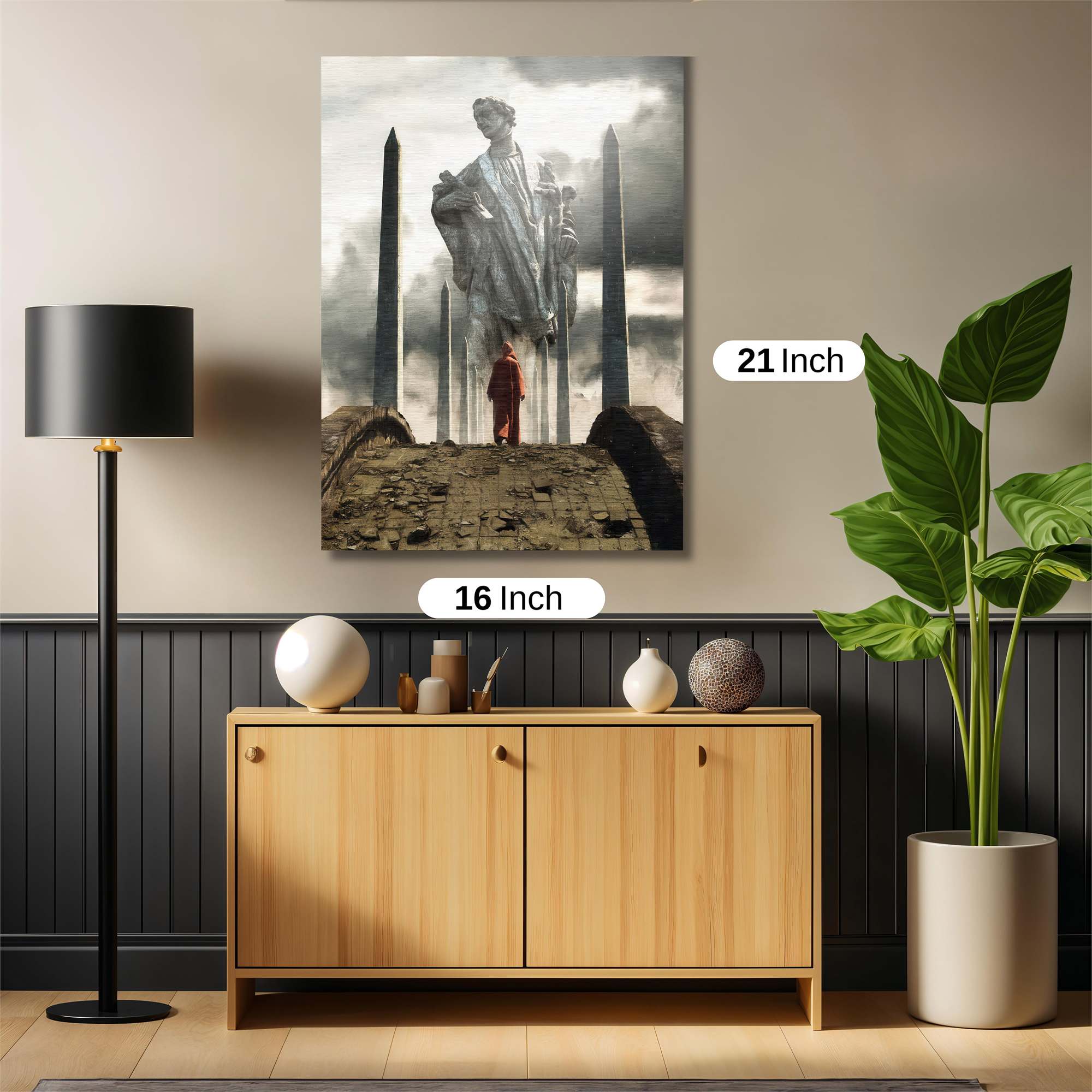 Colossal Contemplation Safe Wall Magnetic / M