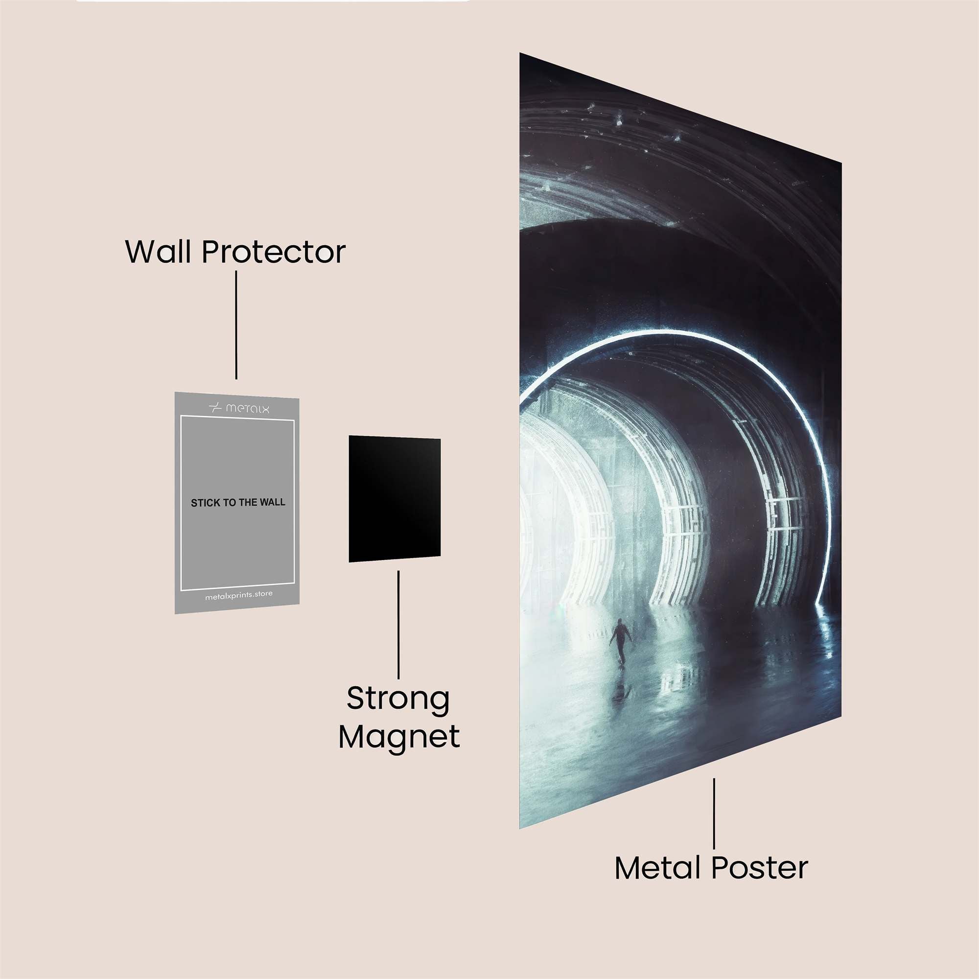 Portal Reverie Safe Wall Magnetic / M