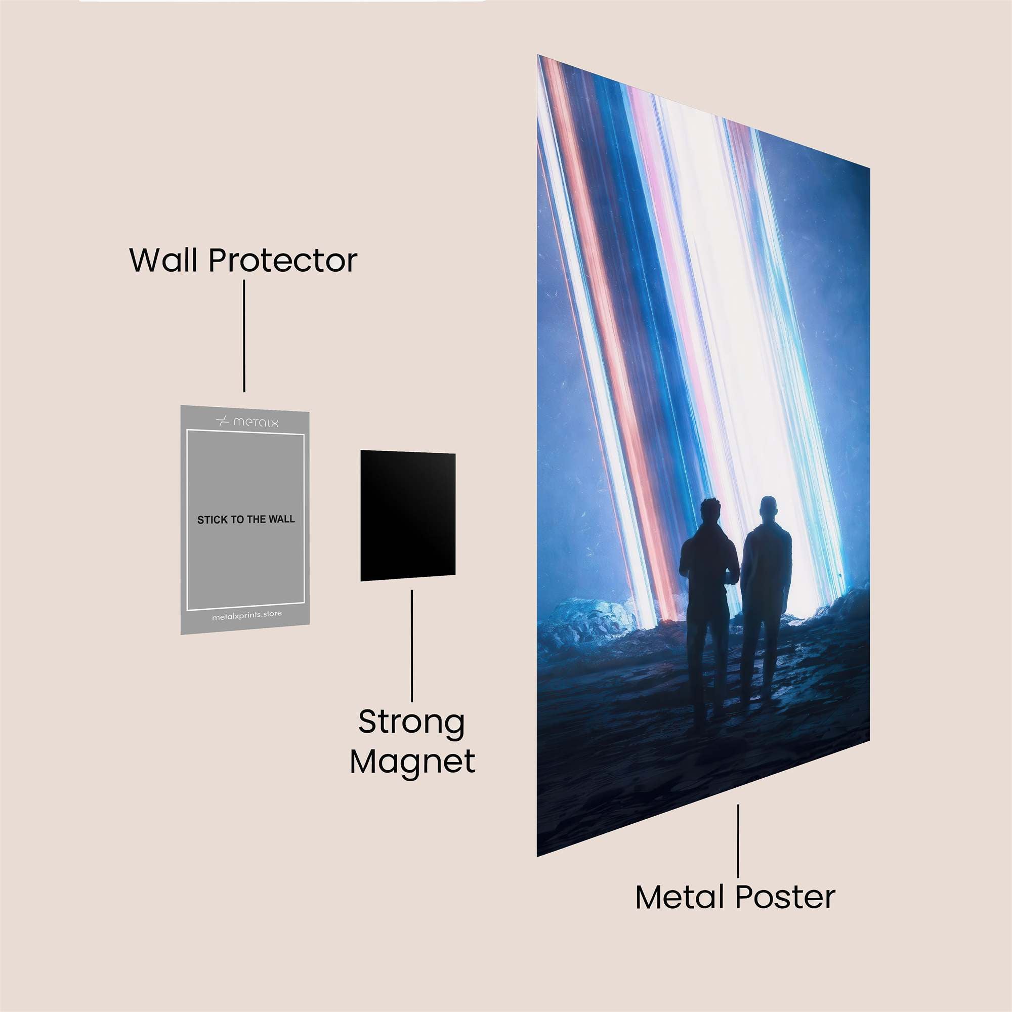 Ethereal Encounter Safe Wall Magnetic / M
