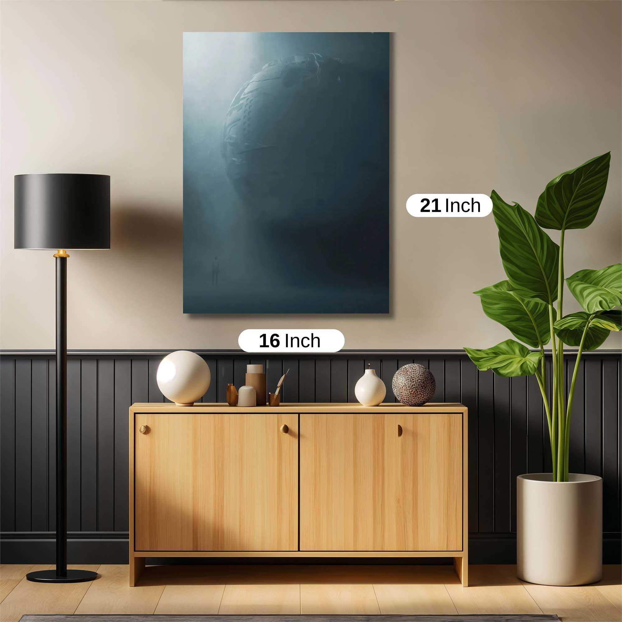 Mysterious Sphere Safe Wall Magnetic / M