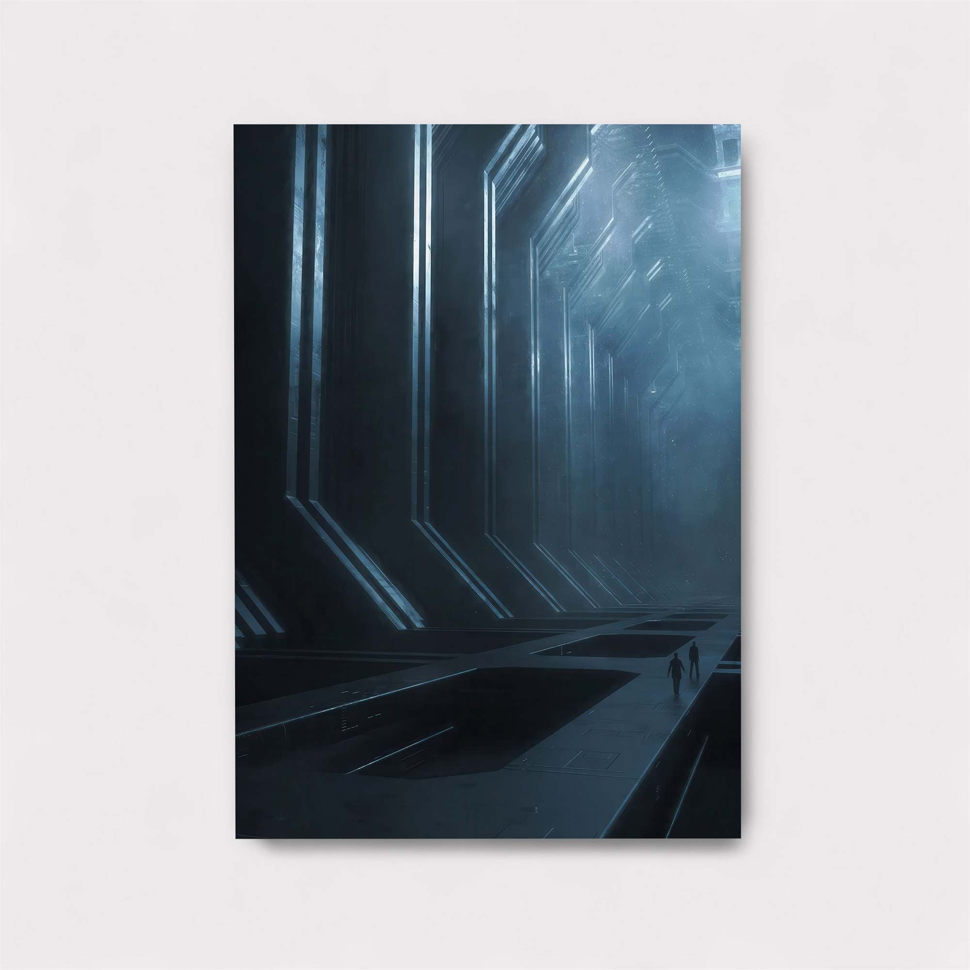 Futuristic Echoes Safe Wall Magnetic / M