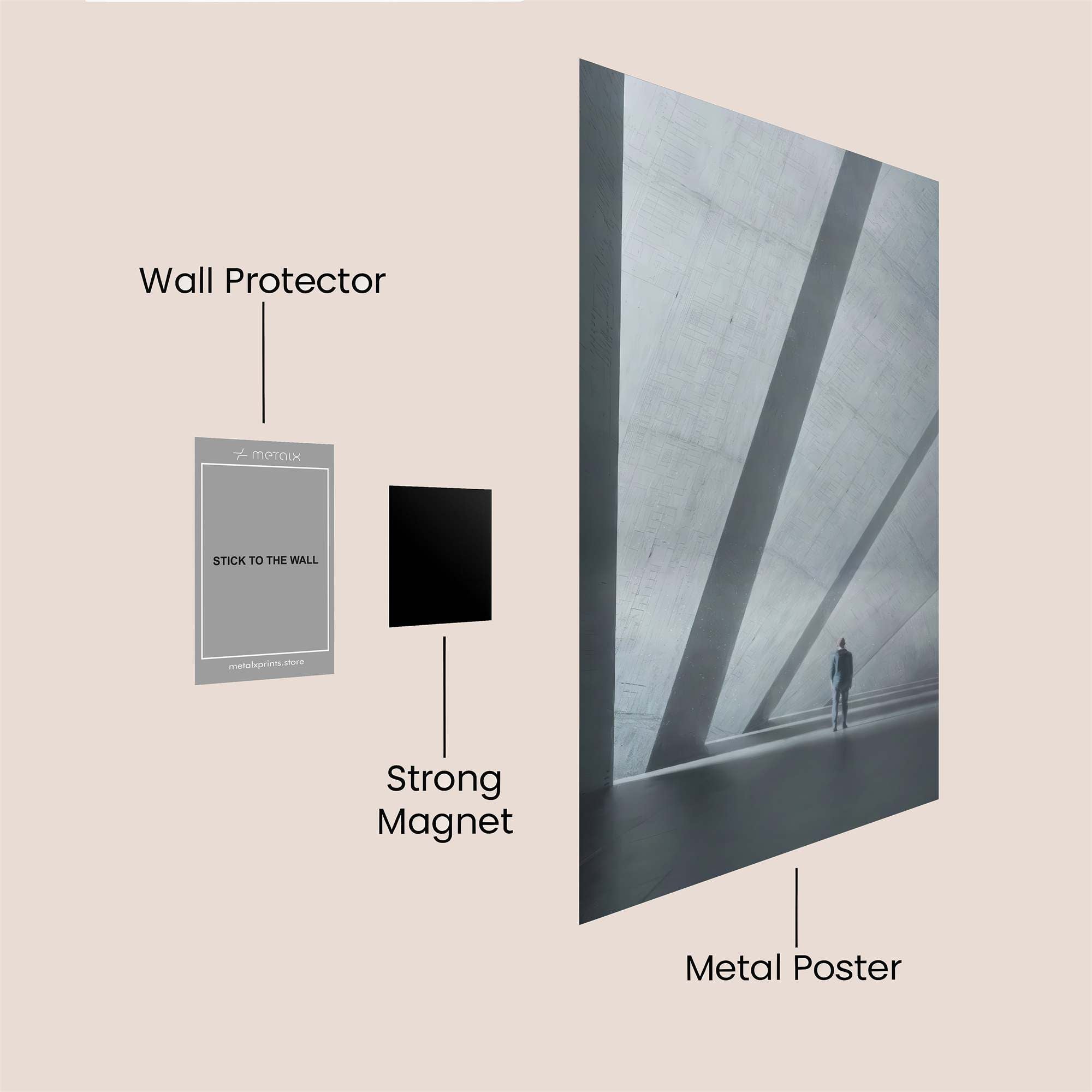 Monolithic Solitude Safe Wall Magnetic / M