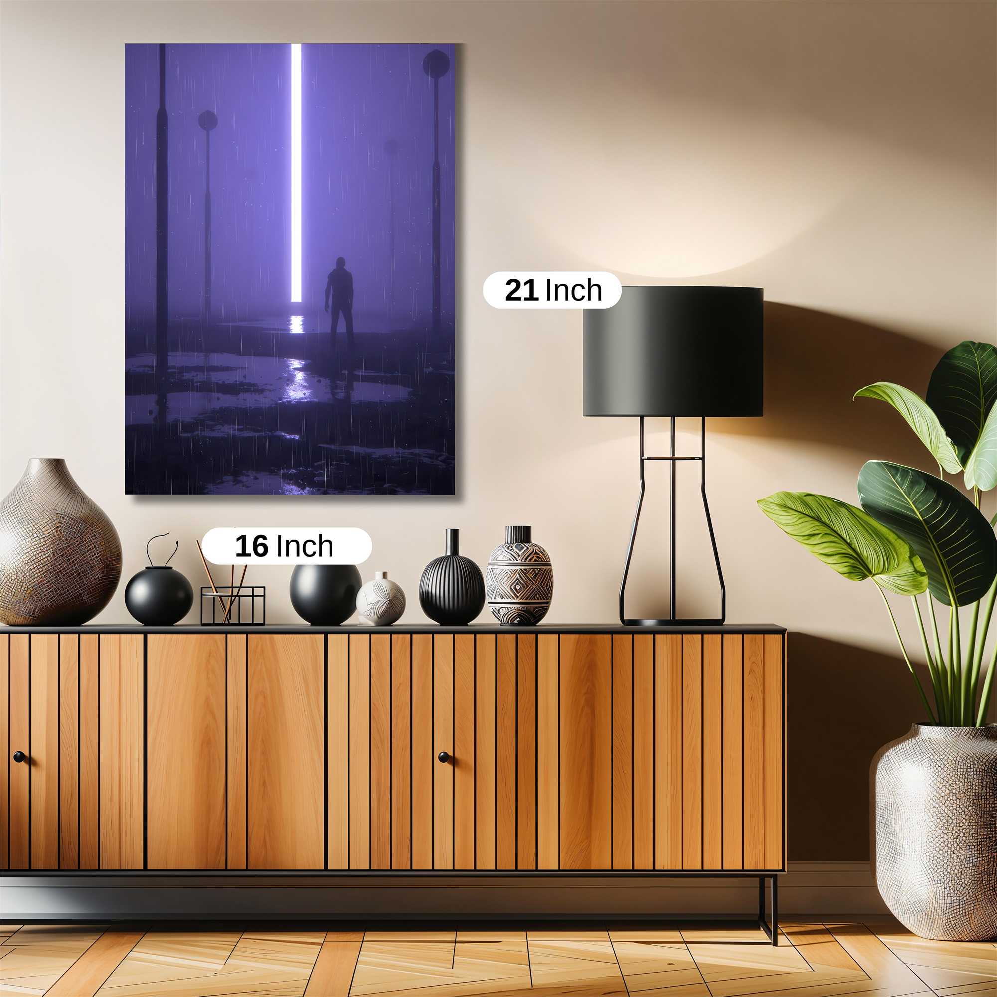 Luminous Solitude Safe Wall Magnetic / M