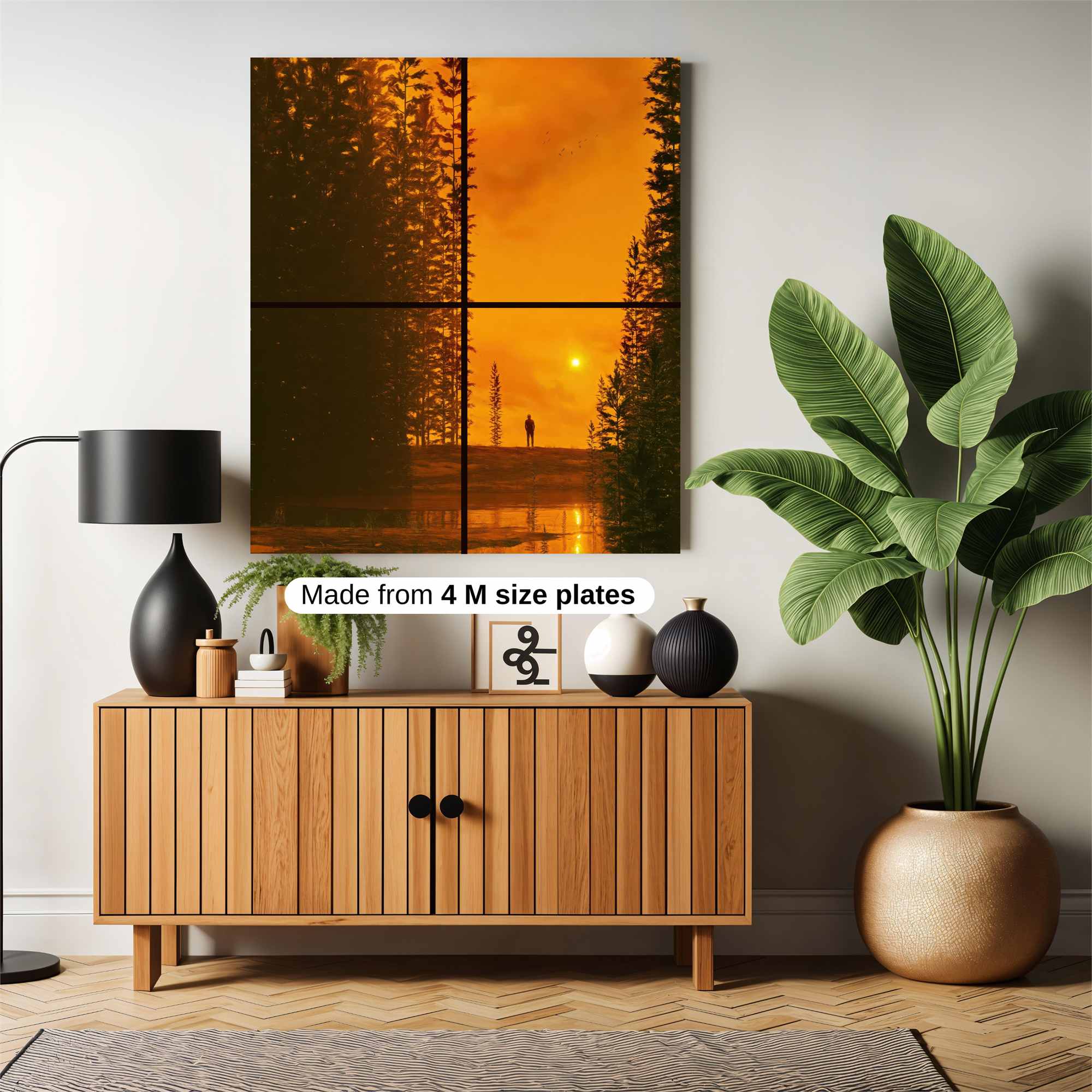 Sunlit Serenity Safe Wall Magnetic / M