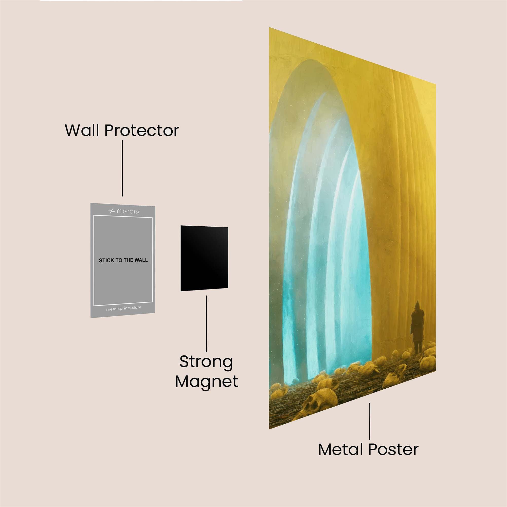 Ethereal Passage Safe Wall Magnetic / M