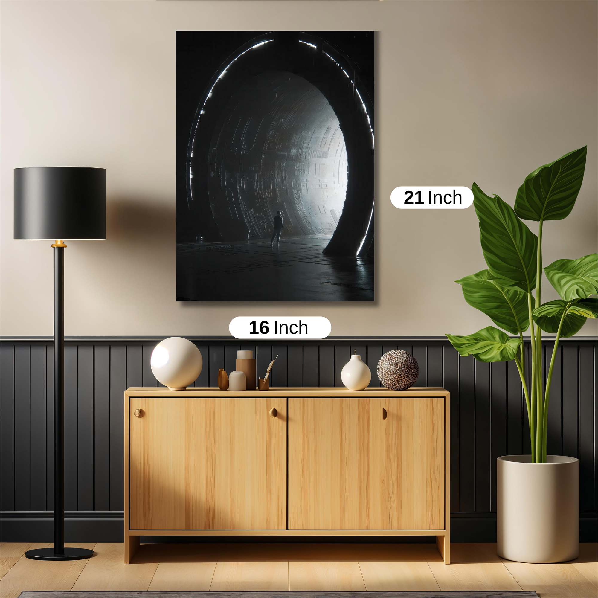 Portal Mystery Safe Wall Magnetic / M