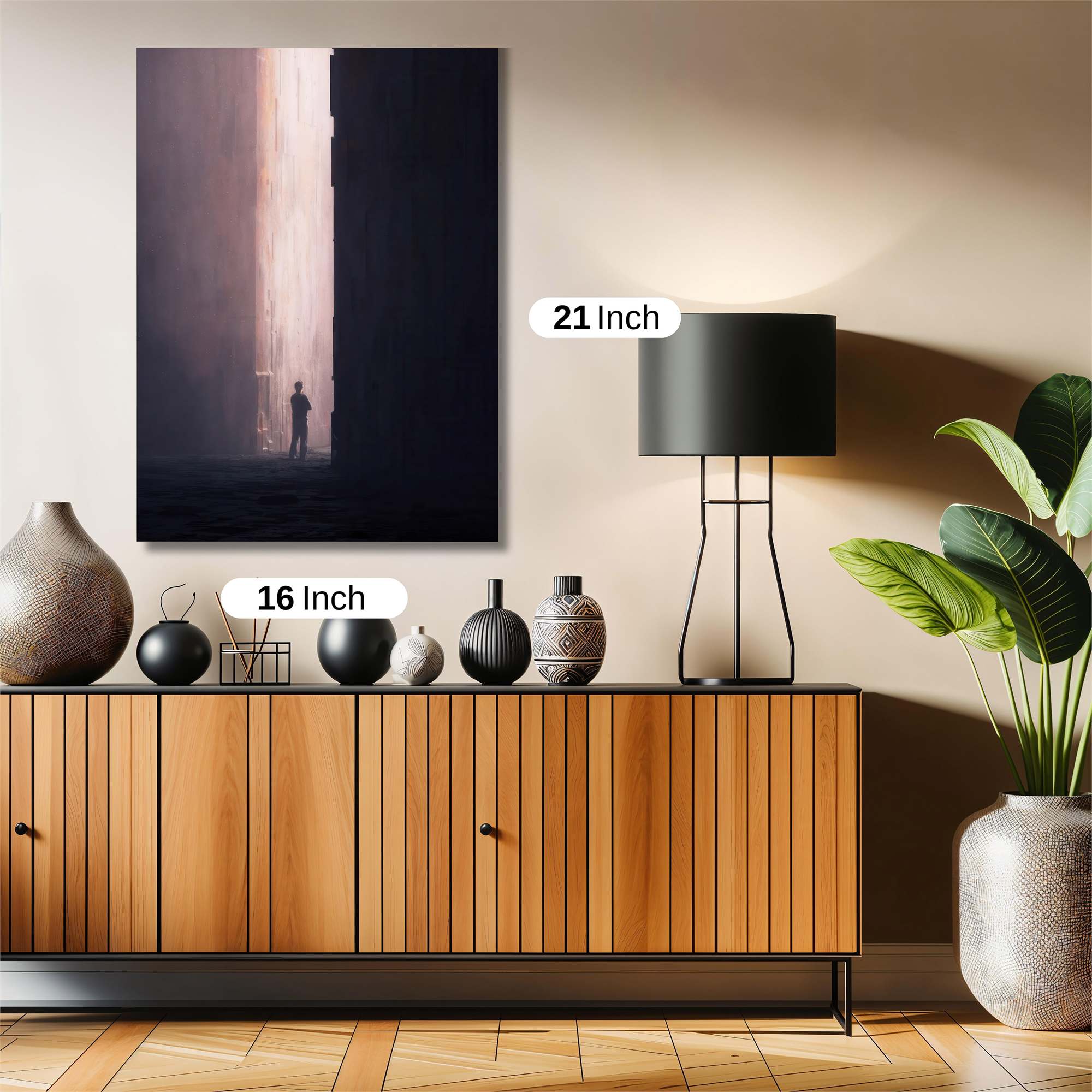 Luminous Solitude Safe Wall Magnetic / M