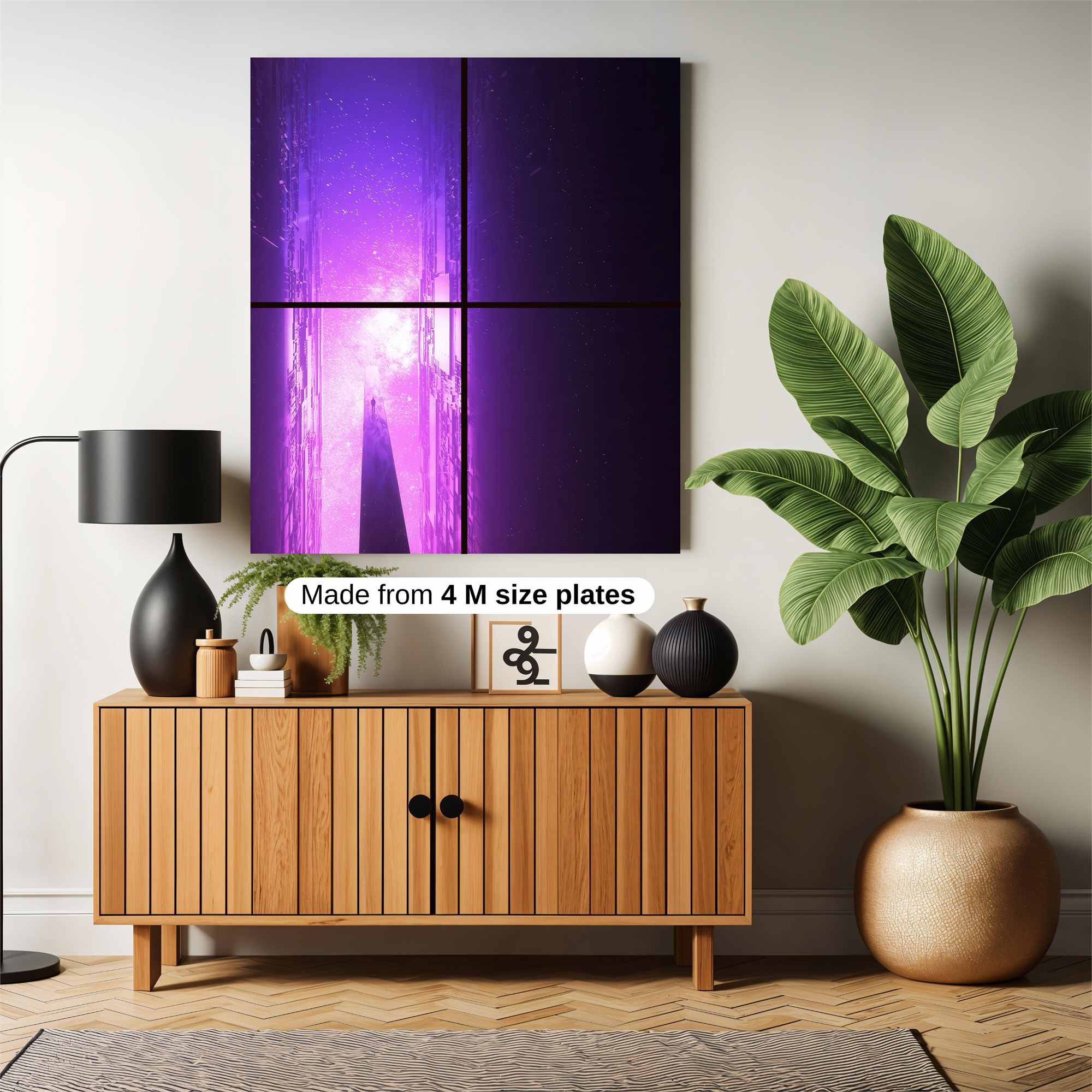 Violet Ascension Safe Wall Magnetic / M