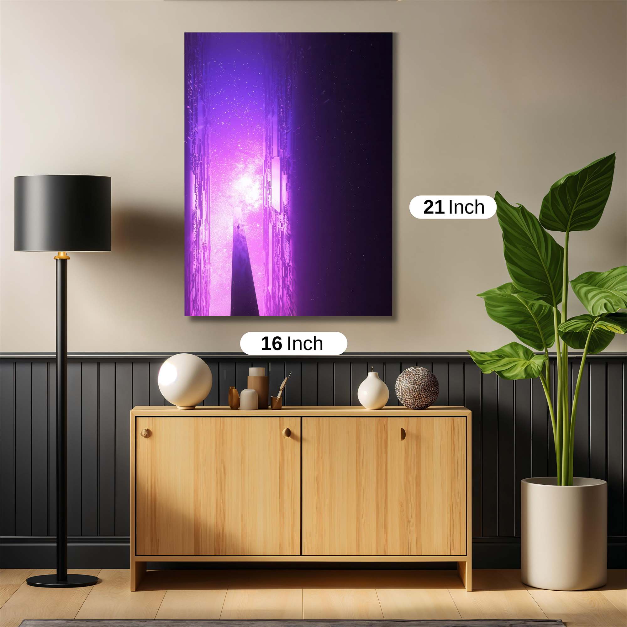 Violet Ascension Safe Wall Magnetic / M