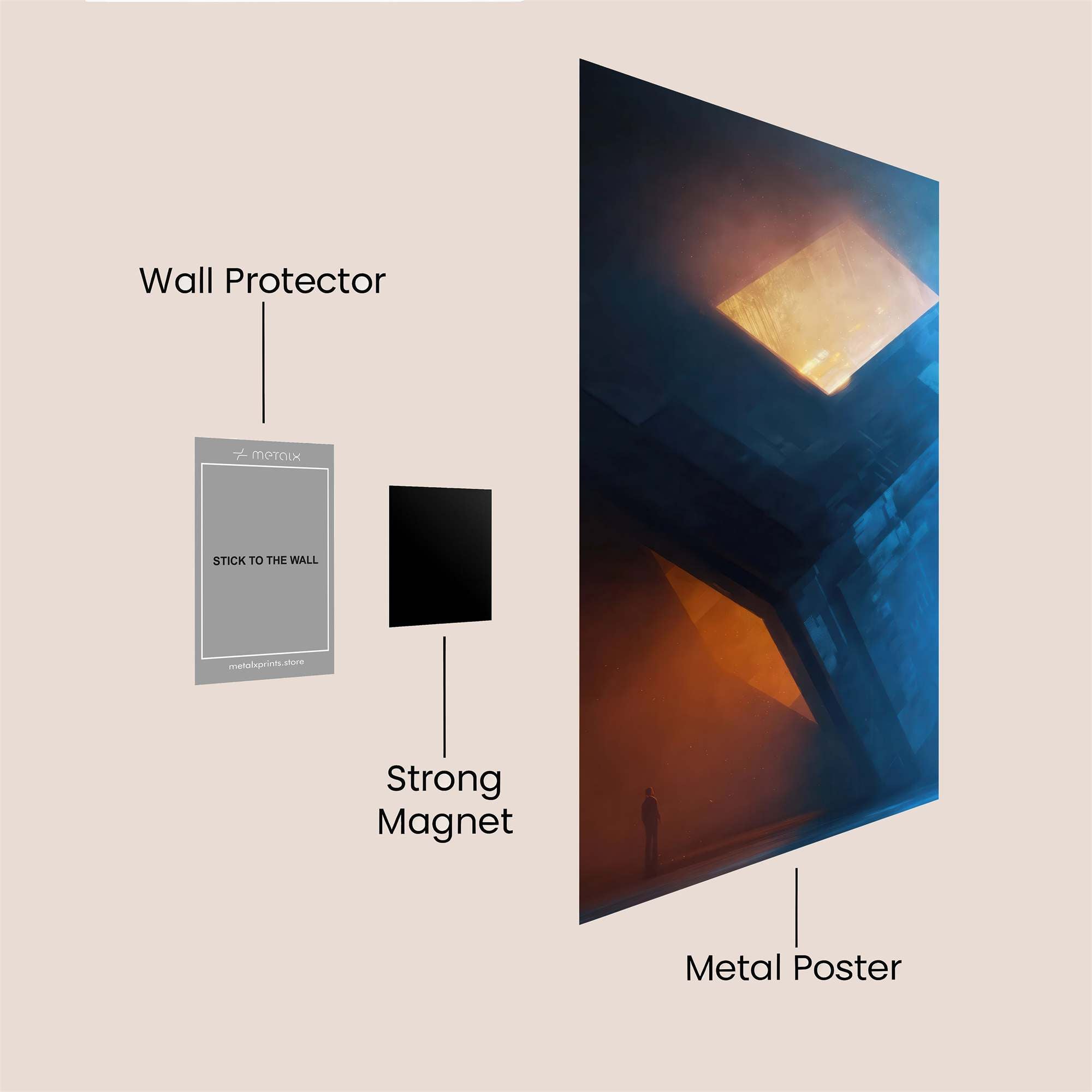 Monolith Enigma Safe Wall Magnetic / M