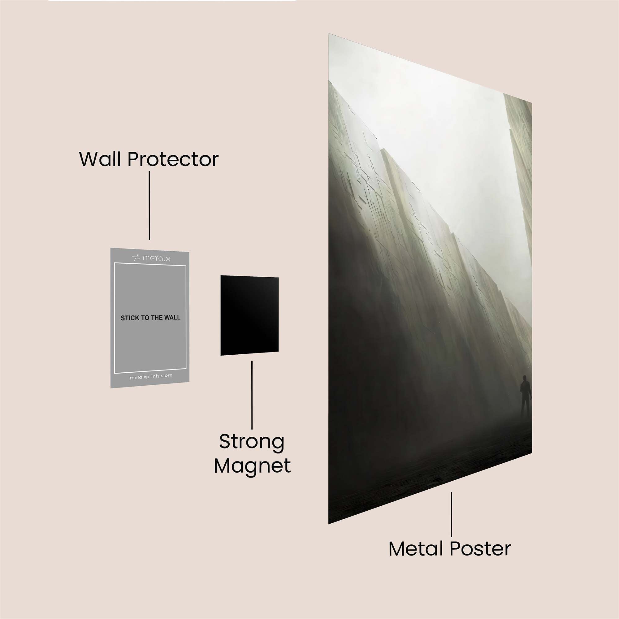 Maze Dread Safe Wall Magnetic / M