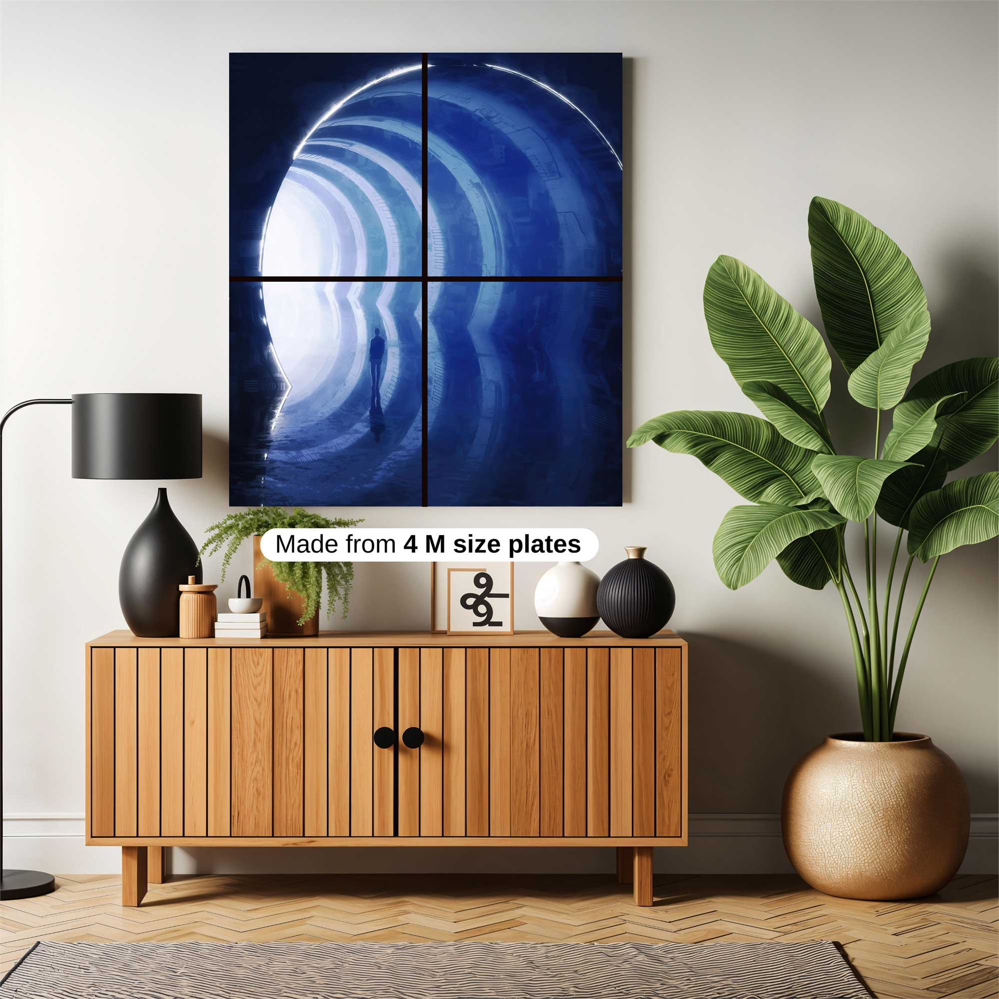 Luminescent Passage Safe Wall Magnetic / M