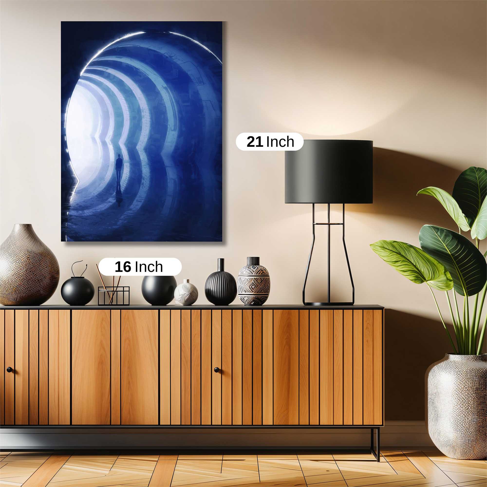 Luminescent Passage Safe Wall Magnetic / M