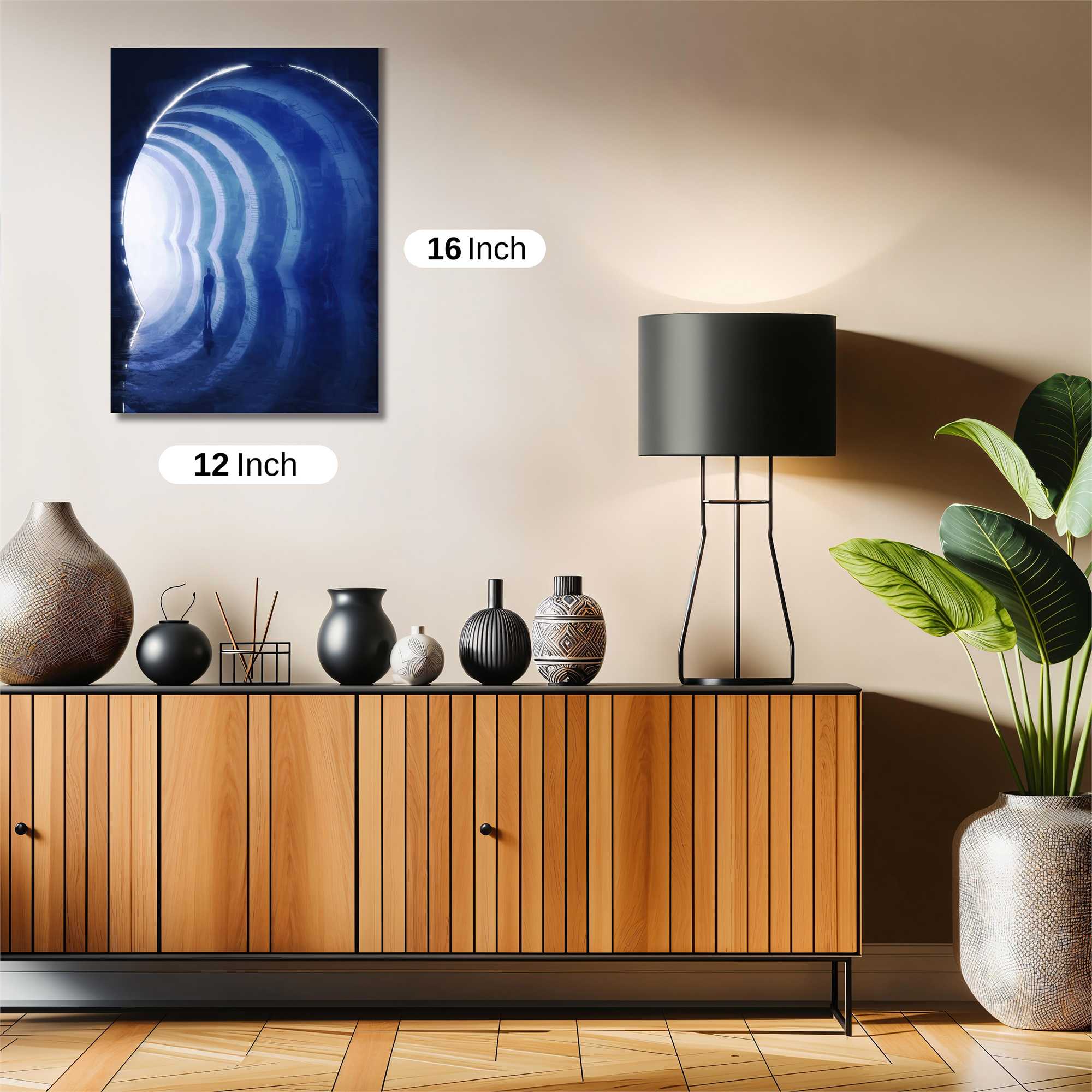 Luminescent Passage Safe Wall Magnetic / M