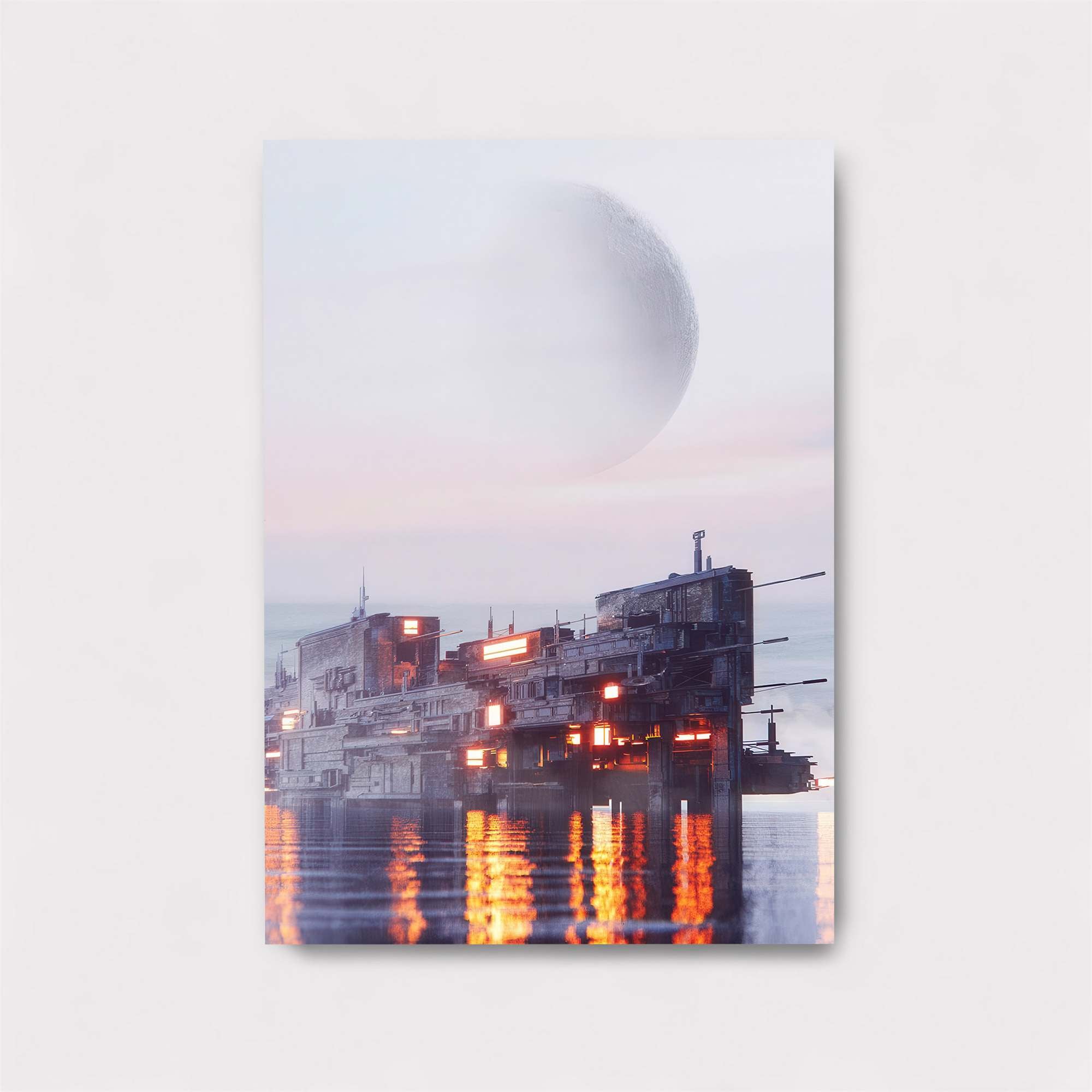 Lunar Harbor Safe Wall Magnetic / M