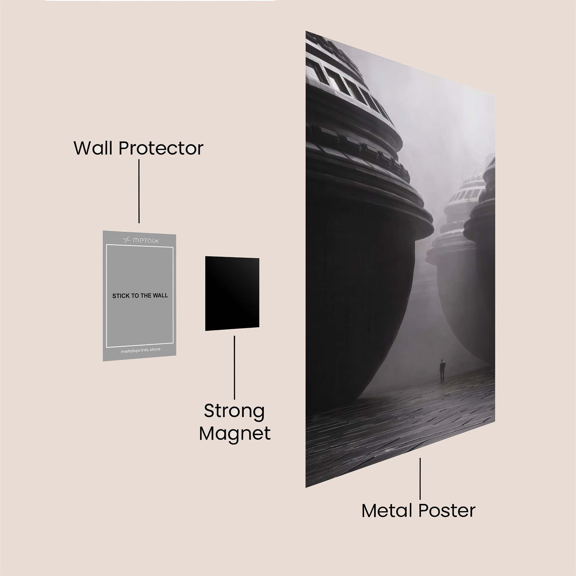 Monolith Enigma Safe Wall Magnetic / M