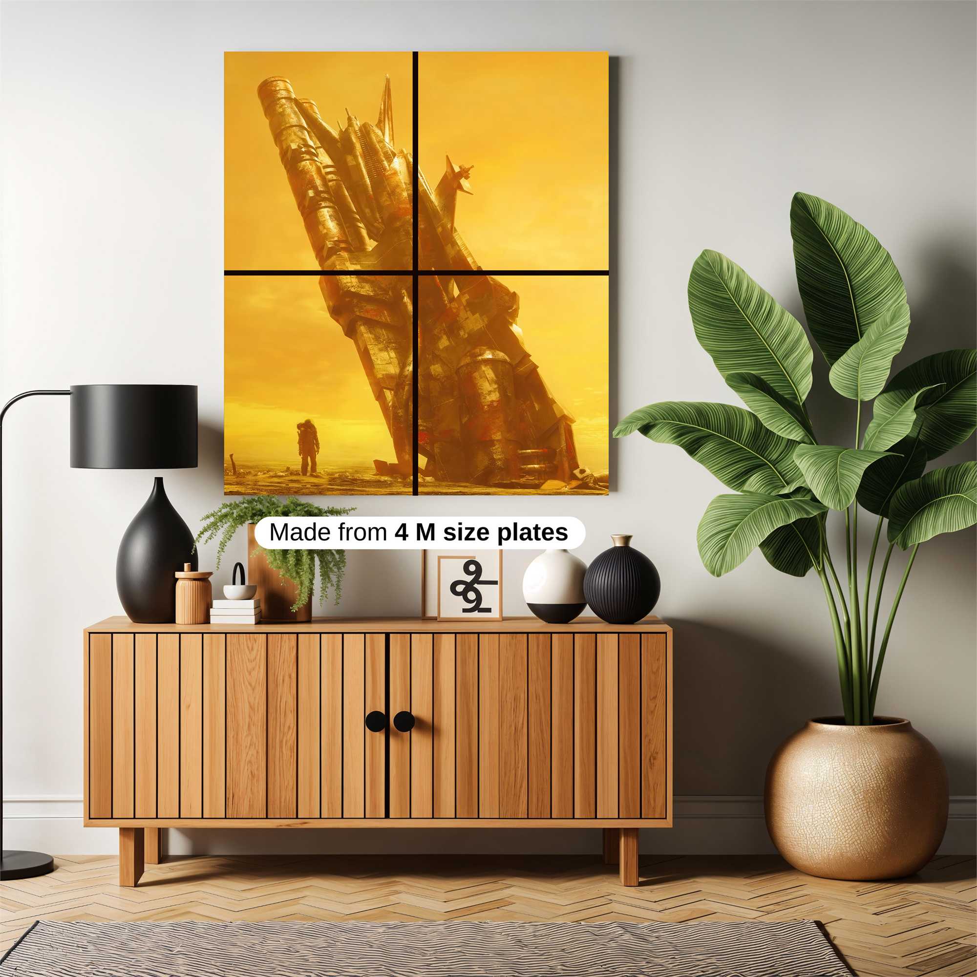 Wreckage Solitude Safe Wall Magnetic / M