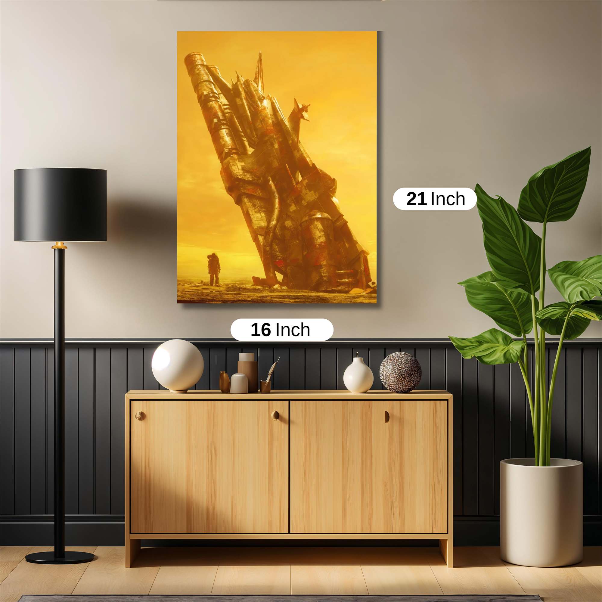 Wreckage Solitude Safe Wall Magnetic / M