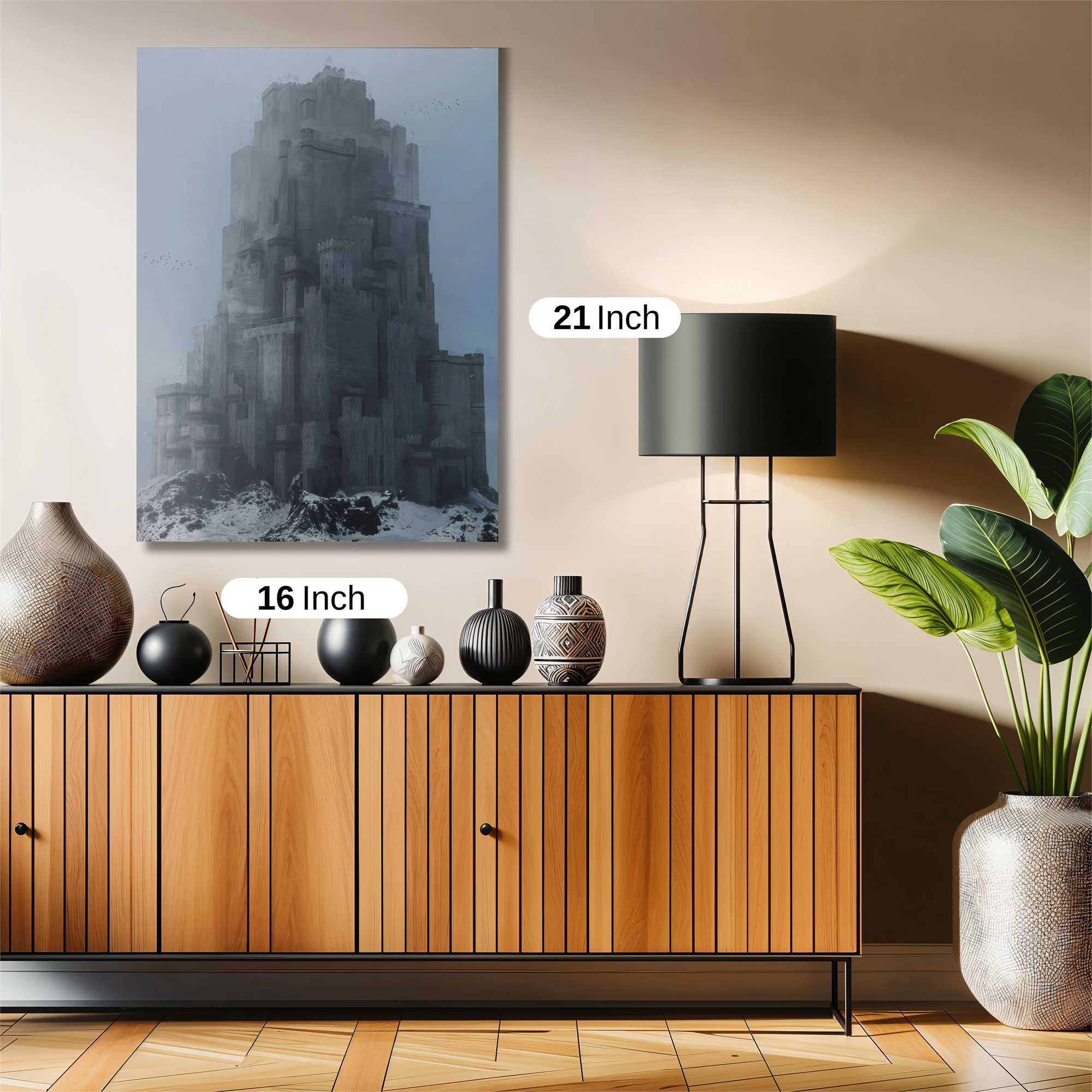 Frozen Fortress Safe Wall Magnetic / M