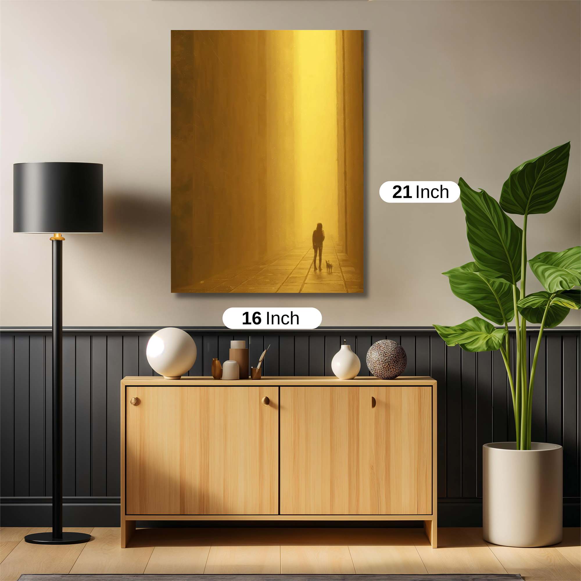 Golden Solitude Safe Wall Magnetic / M