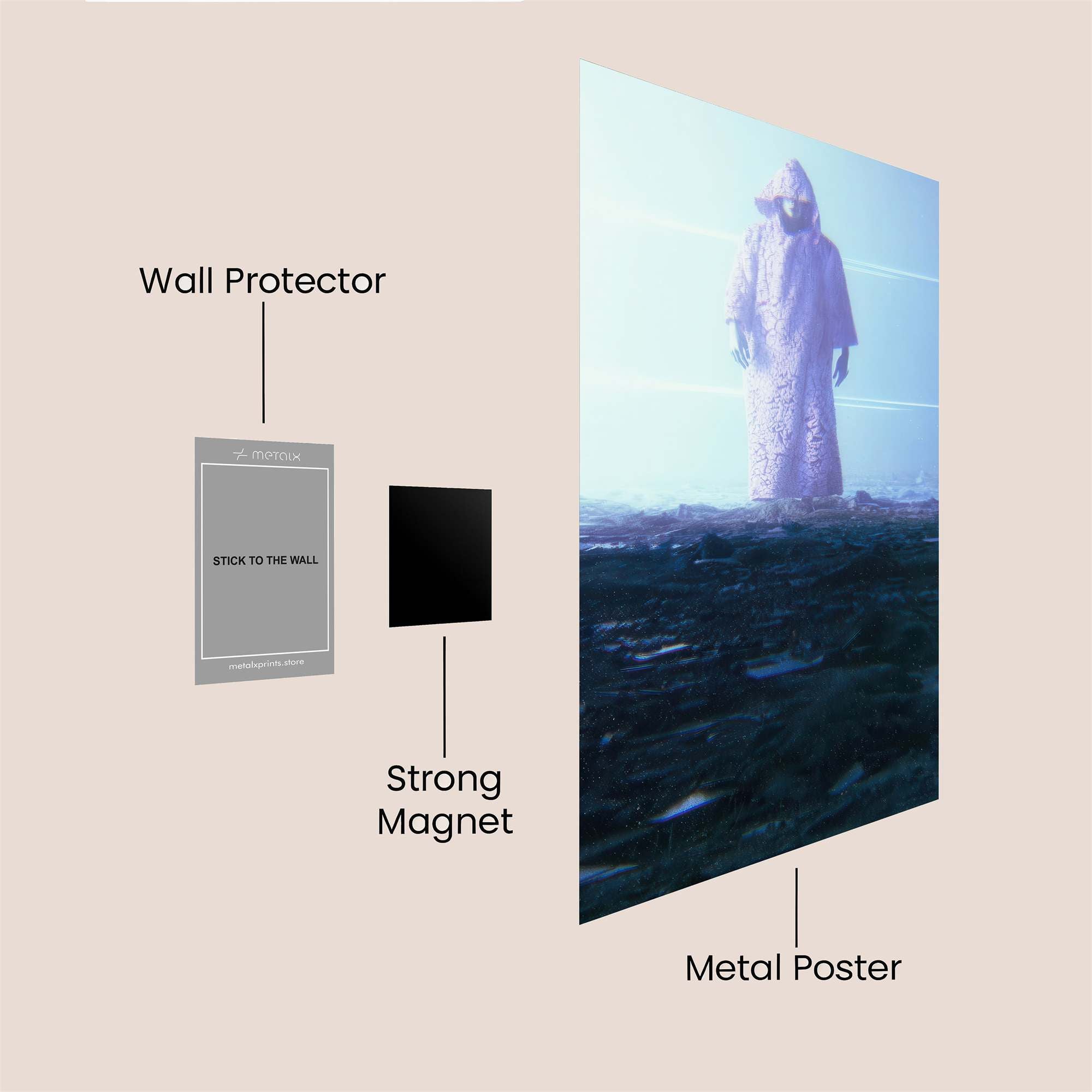 Mystic Emanation Safe Wall Magnetic / M
