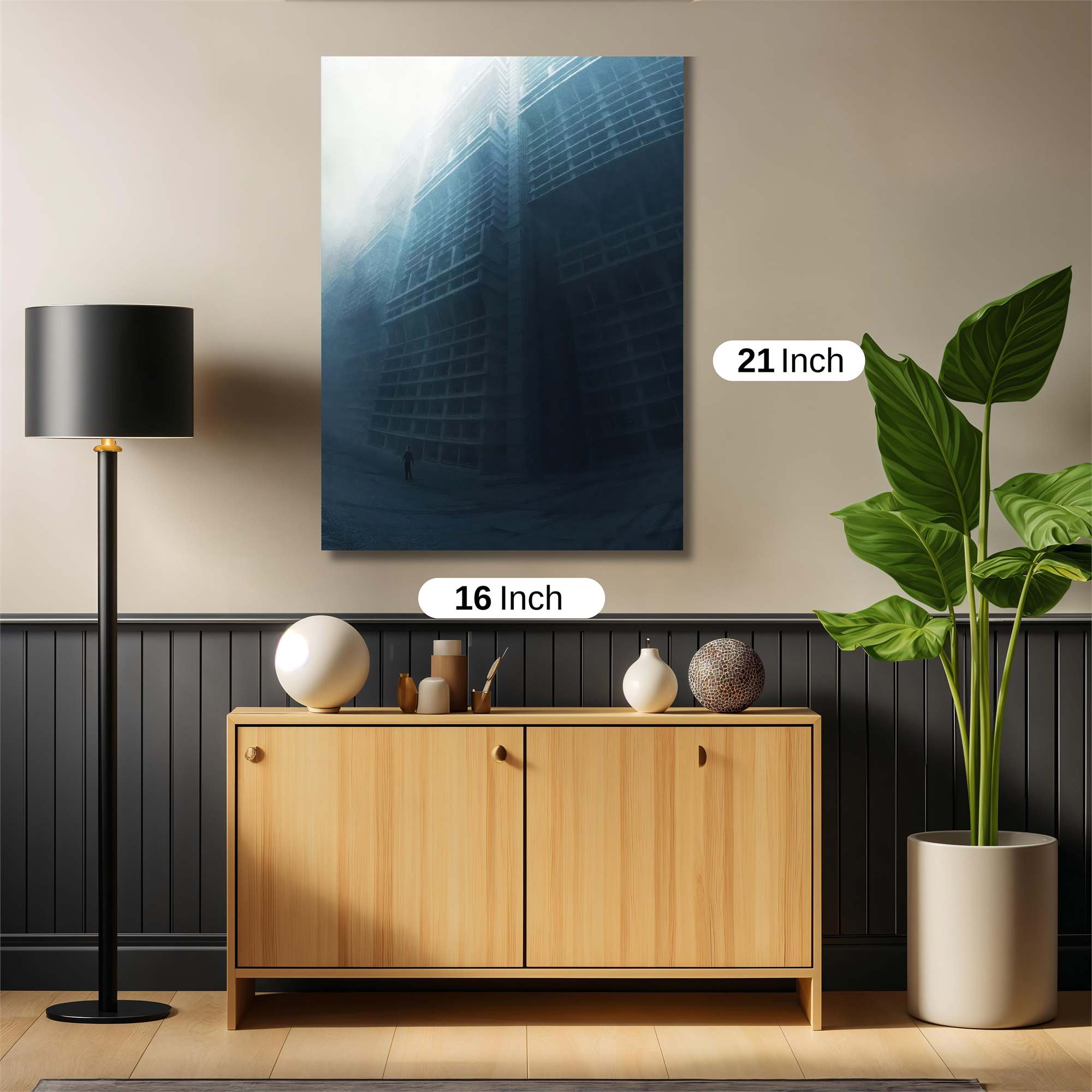 Misty Monoliths Safe Wall Magnetic / M