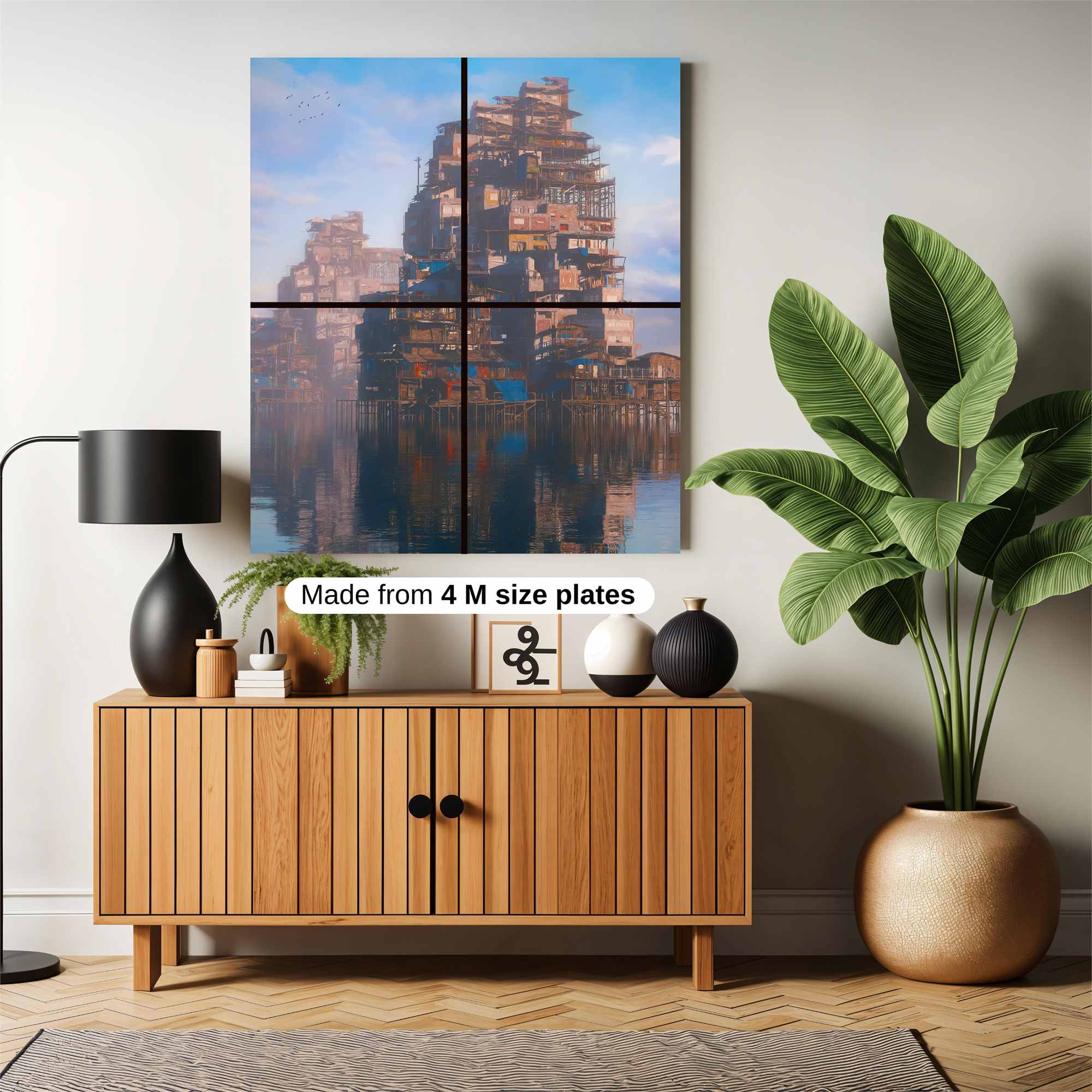 Shantytown Serenity Safe Wall Magnetic / M