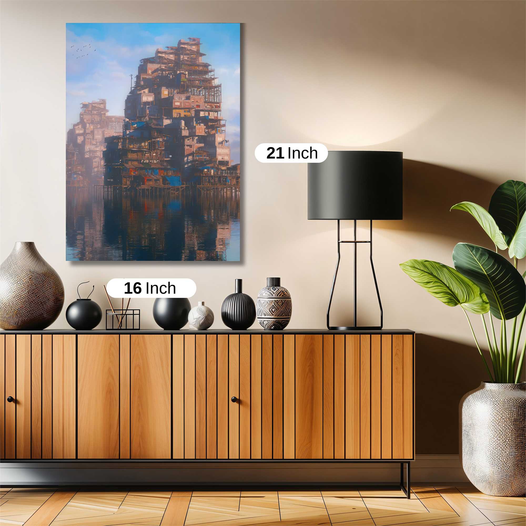 Shantytown Serenity Safe Wall Magnetic / M