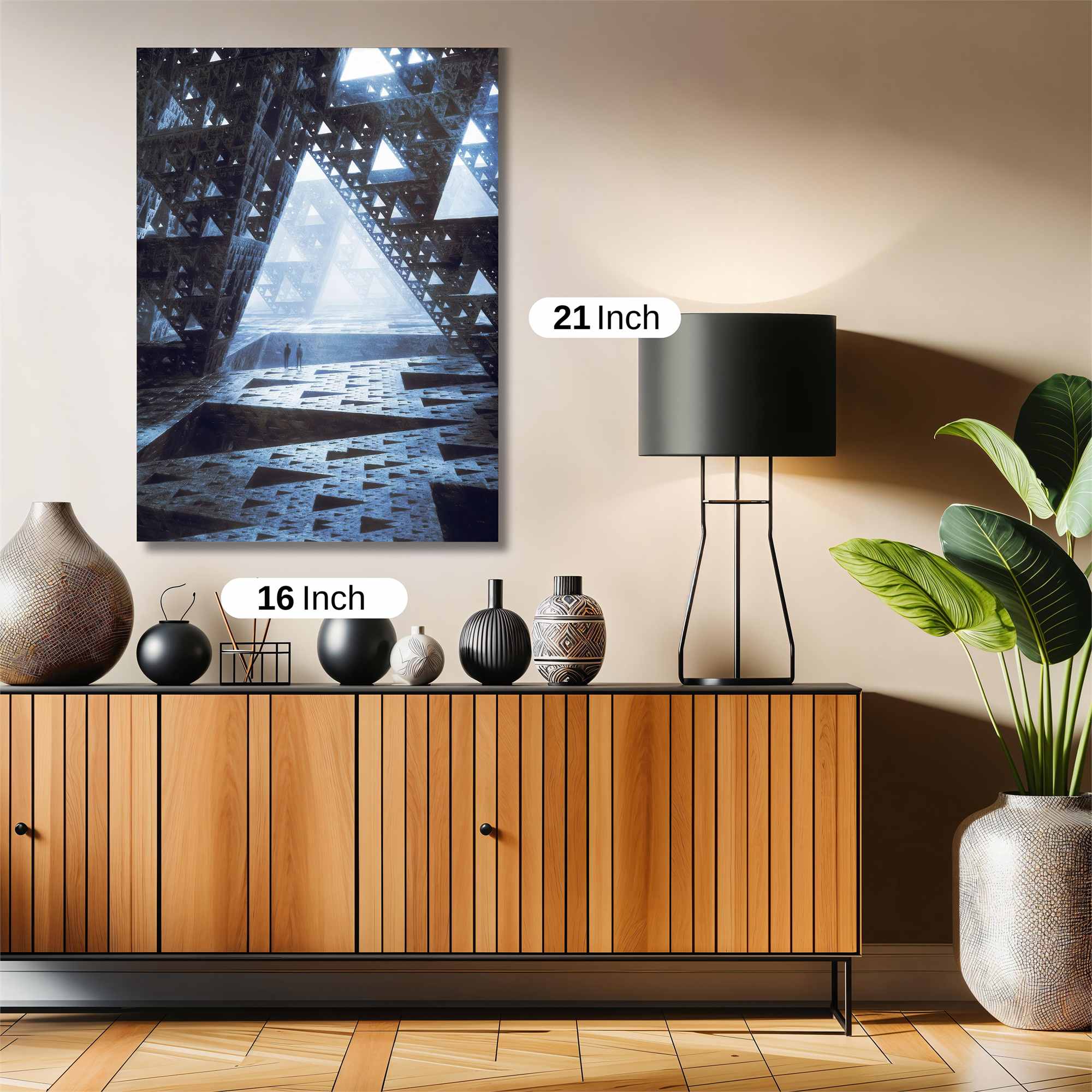 Fractal Reverie Safe Wall Magnetic / M