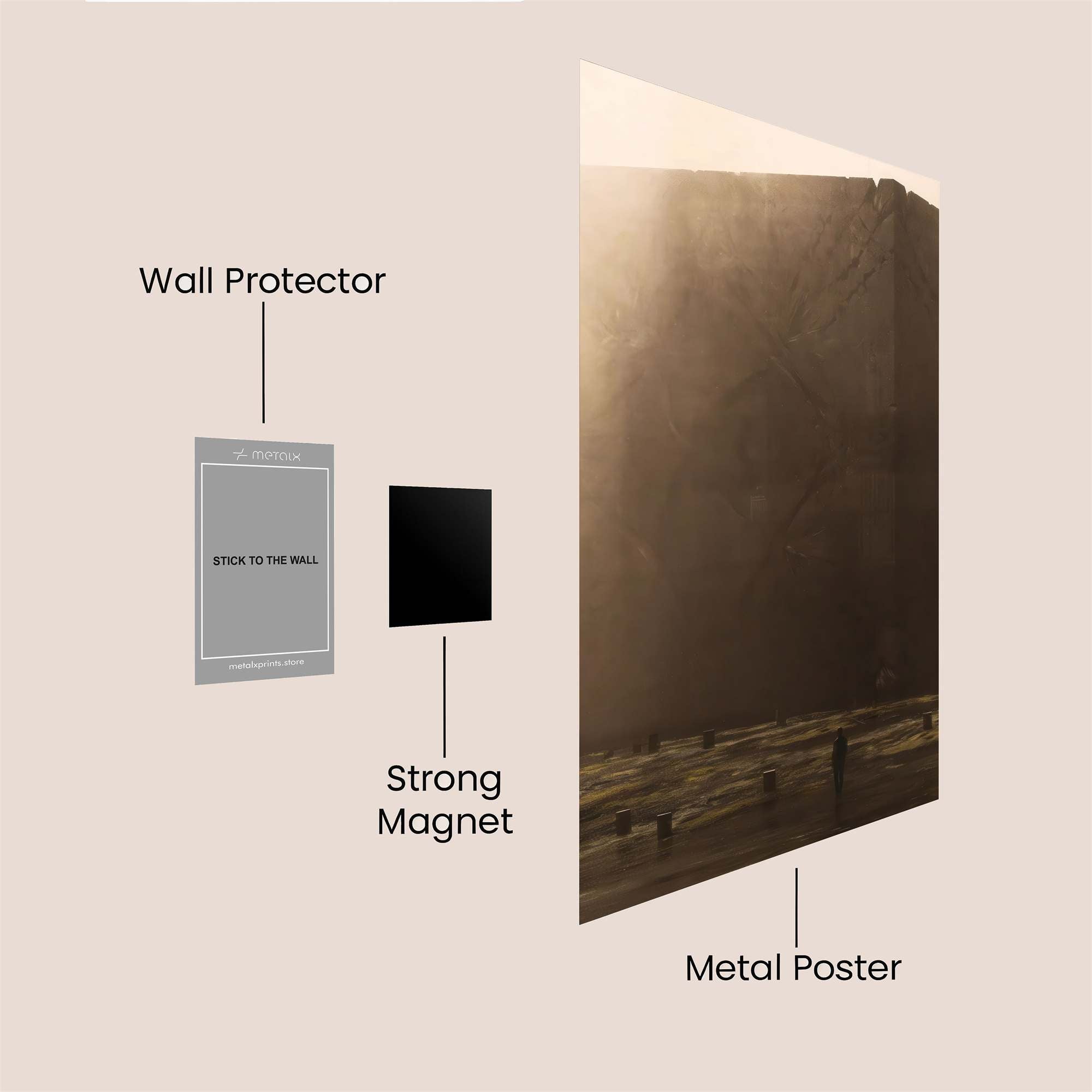 Monolith Mystique Safe Wall Magnetic / M
