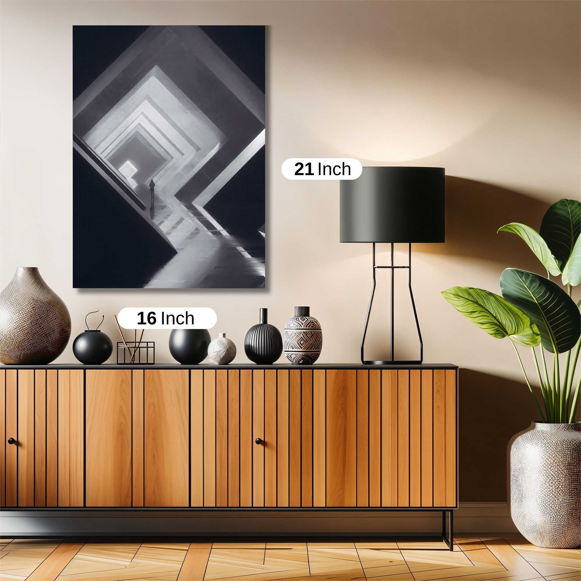 Geometric Enigma Safe Wall Magnetic / M