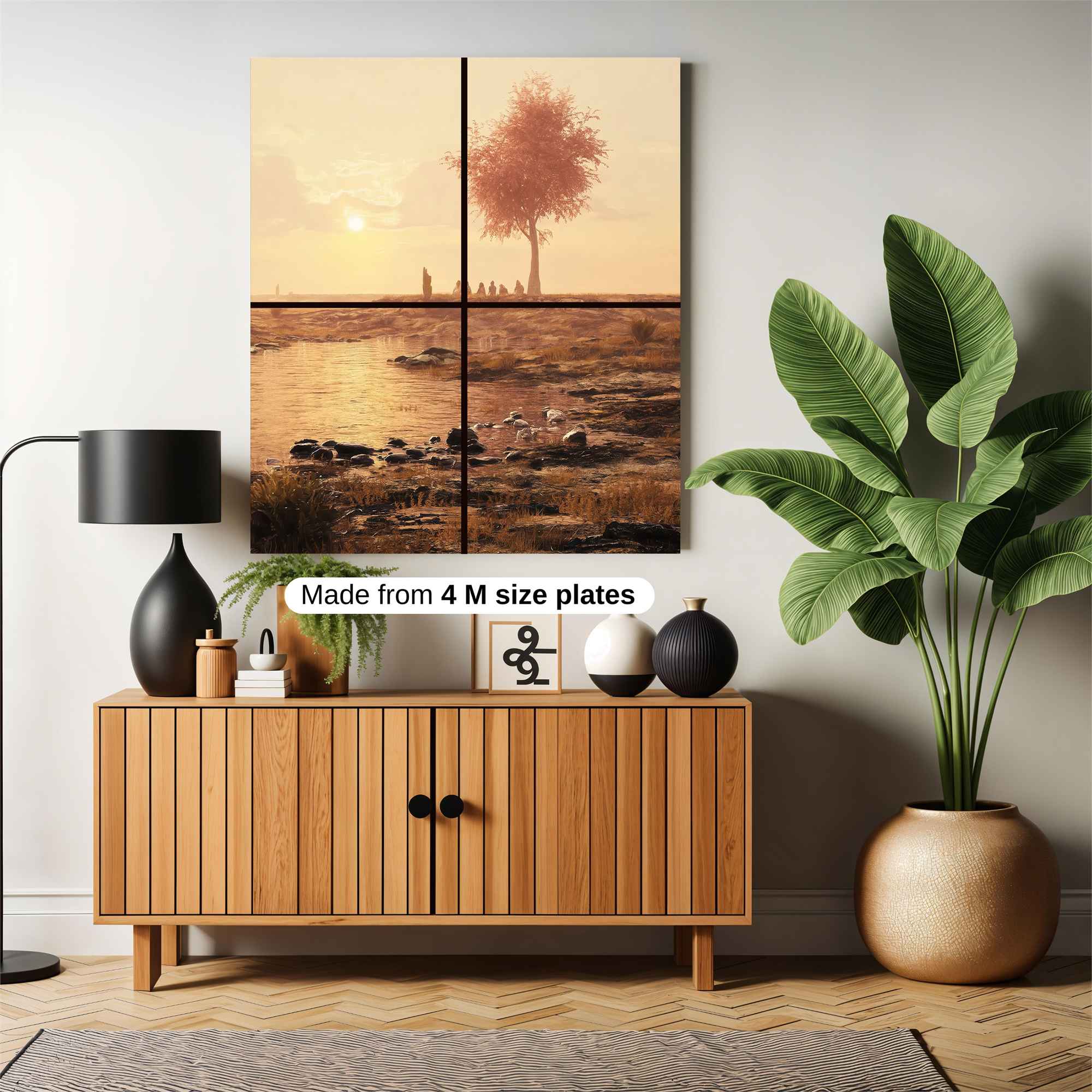 Serene Gathering Safe Wall Magnetic / M