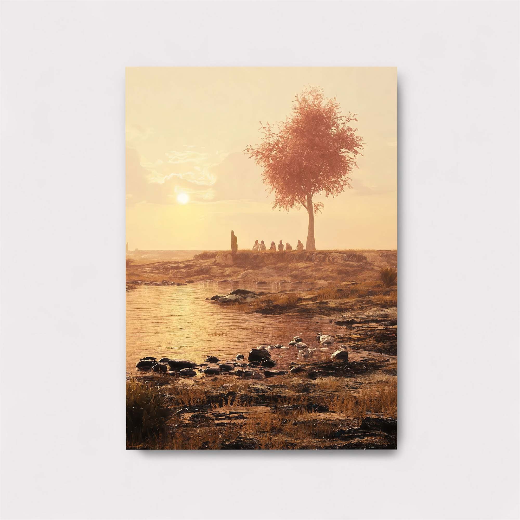 Serene Gathering Safe Wall Magnetic / M