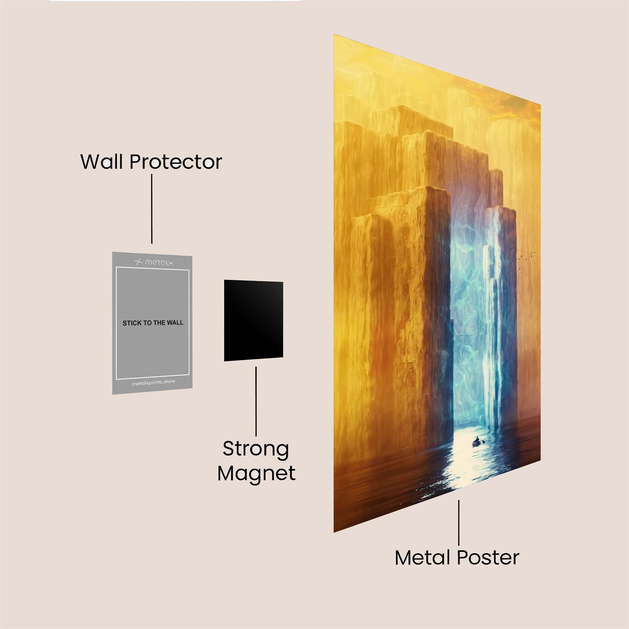 Ethereal Passage Safe Wall Magnetic / M