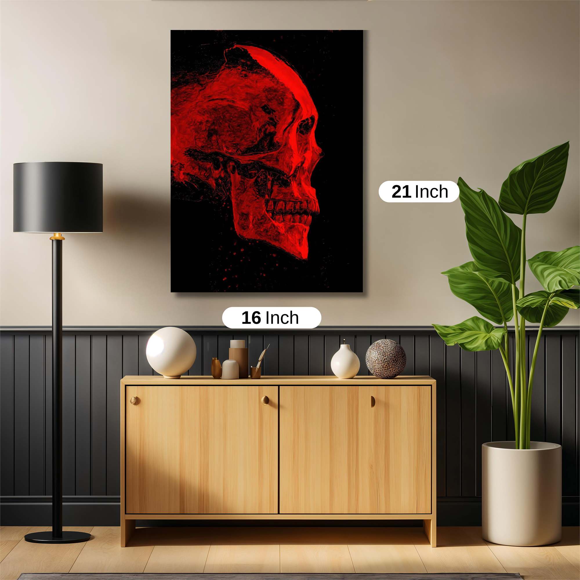 Scarlet Omen Safe Wall Magnetic / M