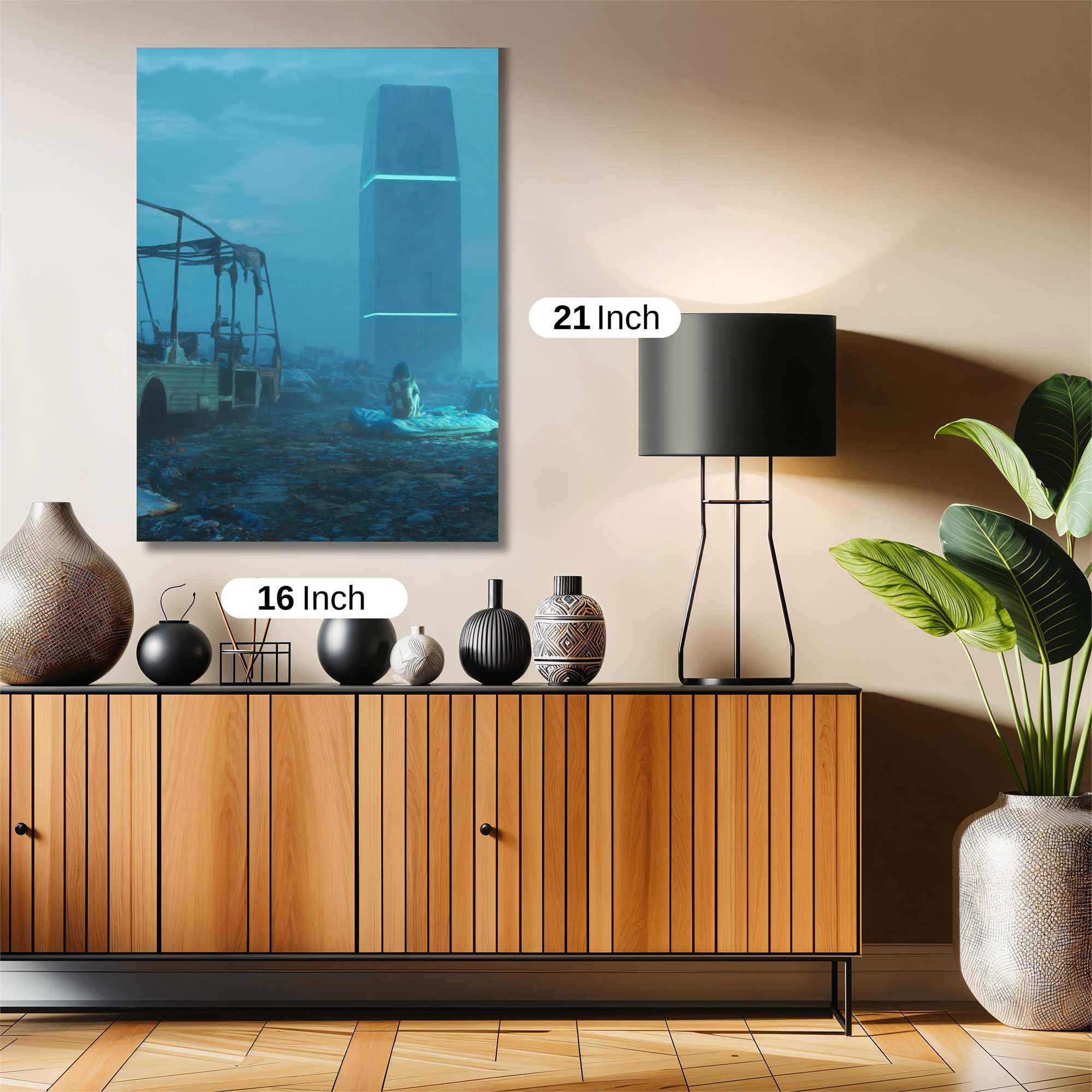 Solitude Echoes Safe Wall Magnetic / M