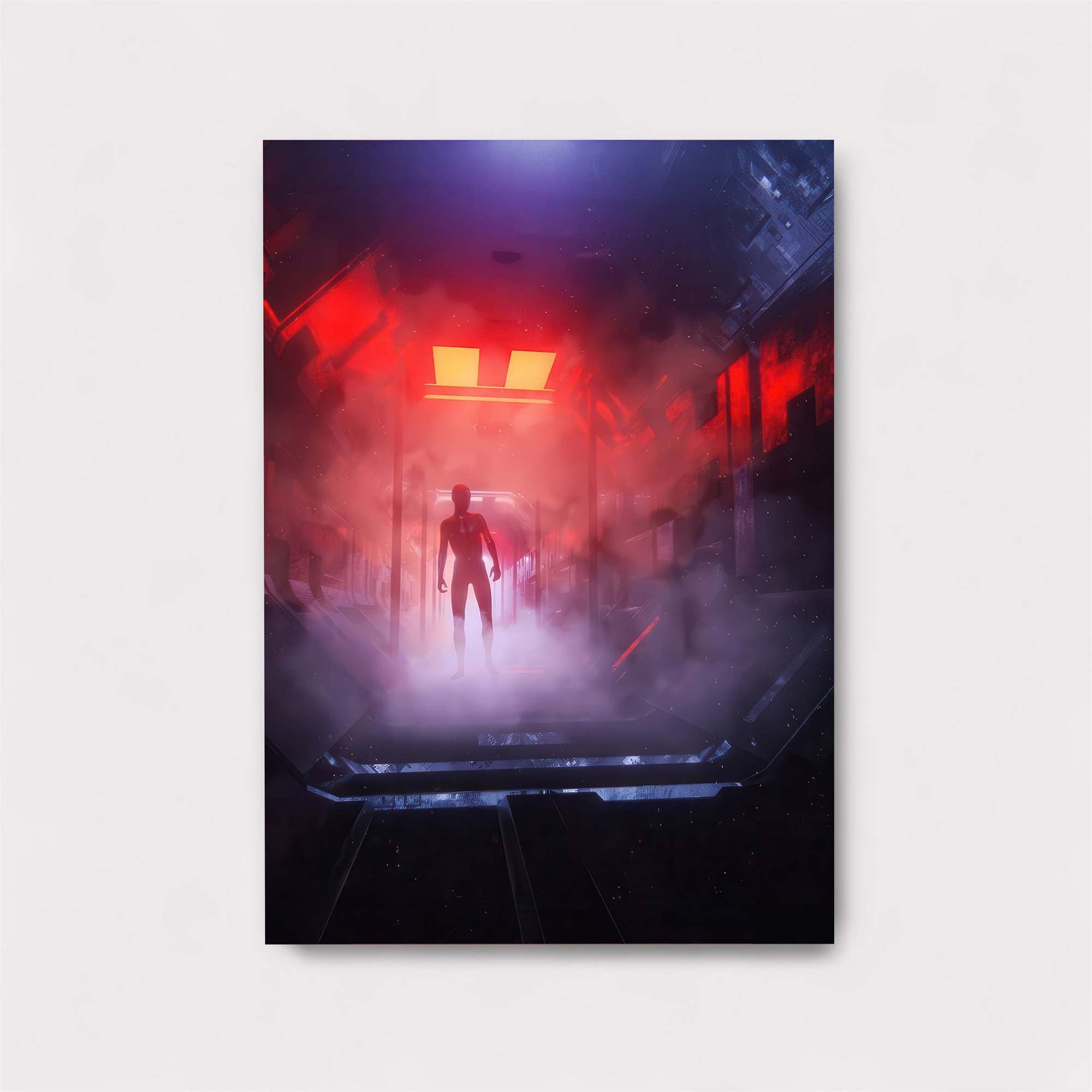 Red Dawnshade Safe Wall Magnetic / M