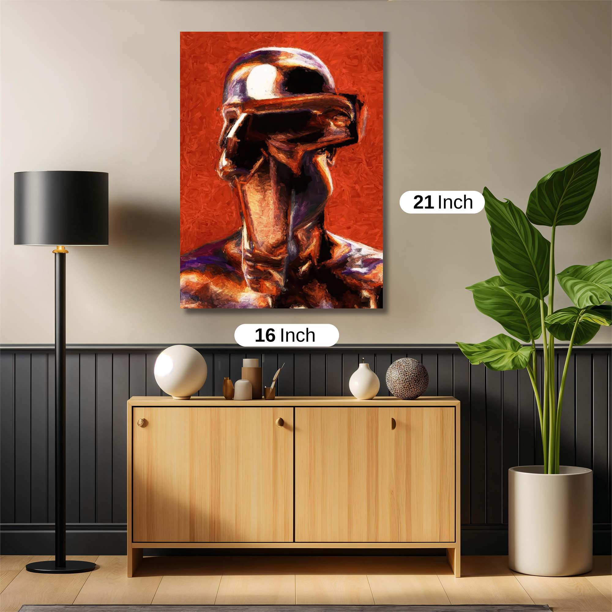 Metallic Vision Safe Wall Magnetic / M